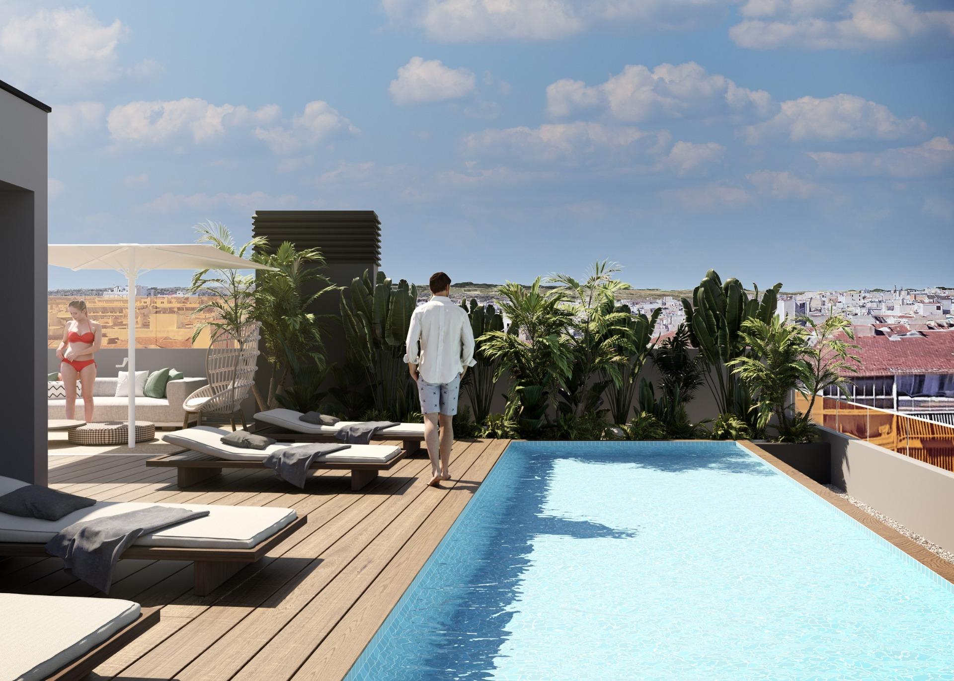 New Build Apartments in the Heart of Torrevieja Just 400 m from Playa del Cura