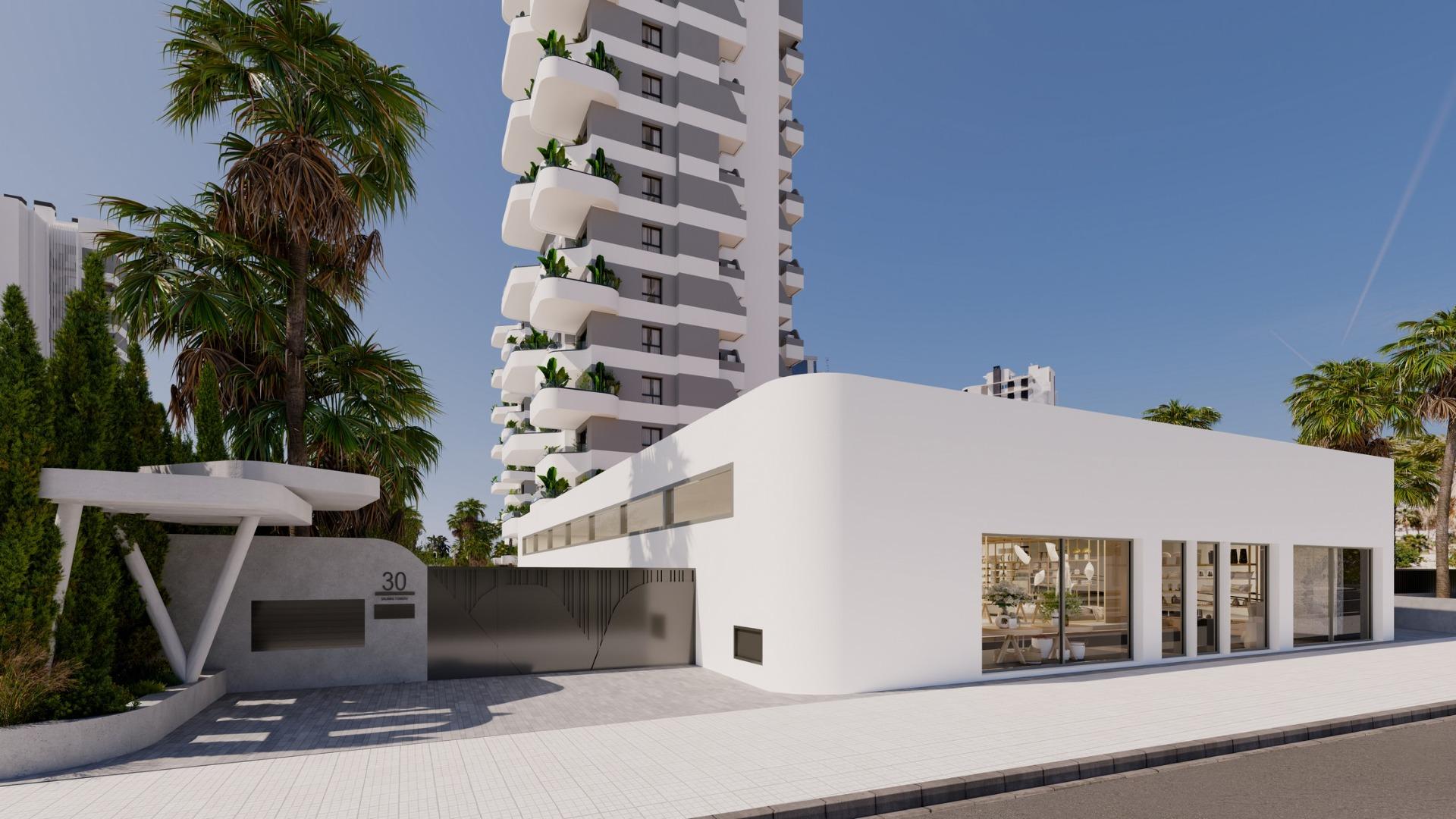 Modern New Build Homes in Calpe Just 450 m from Playa del Cantal Roig