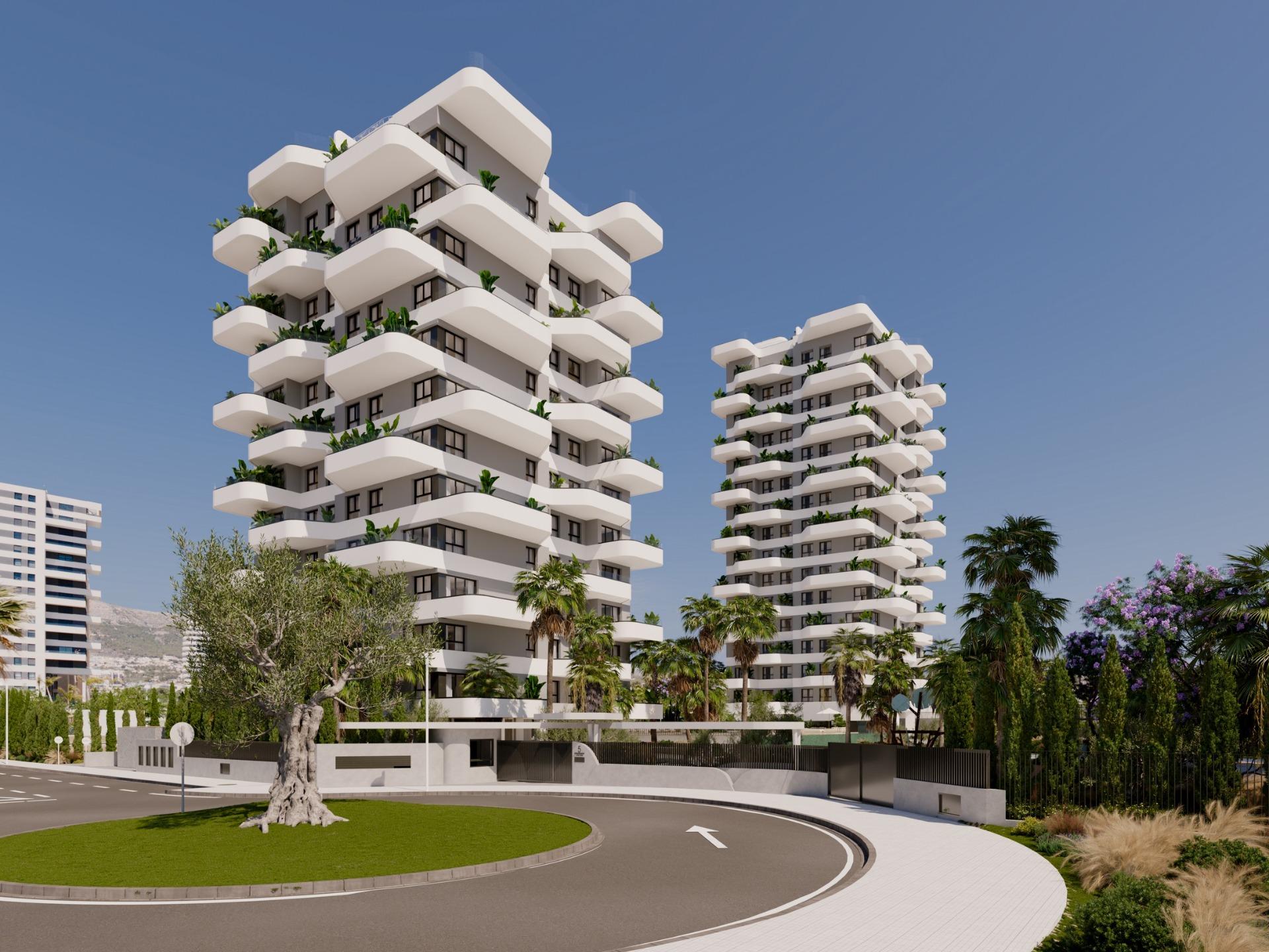 Modern New Build Homes in Calpe Just 450 m from Playa del Cantal Roig