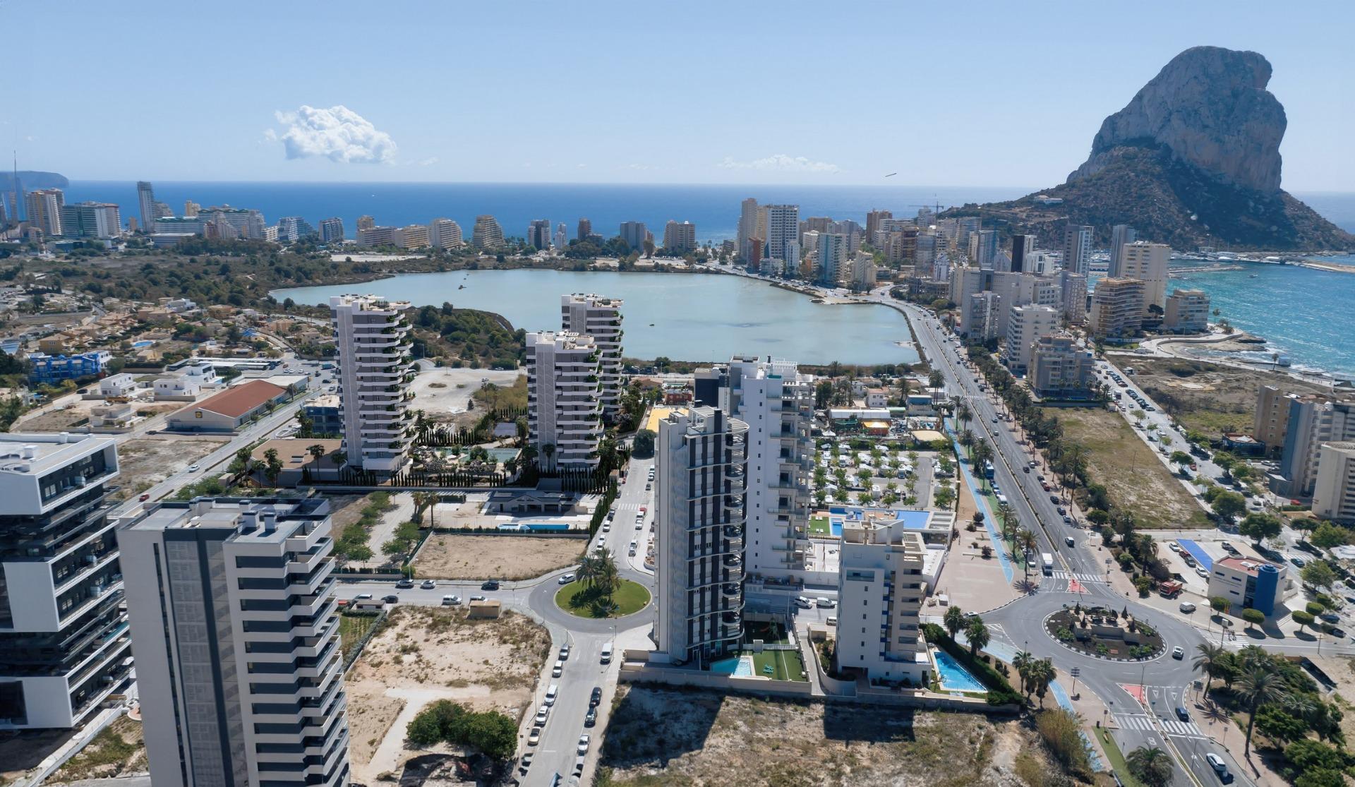 Modern New Build Homes in Calpe Just 450 m from Playa del Cantal Roig