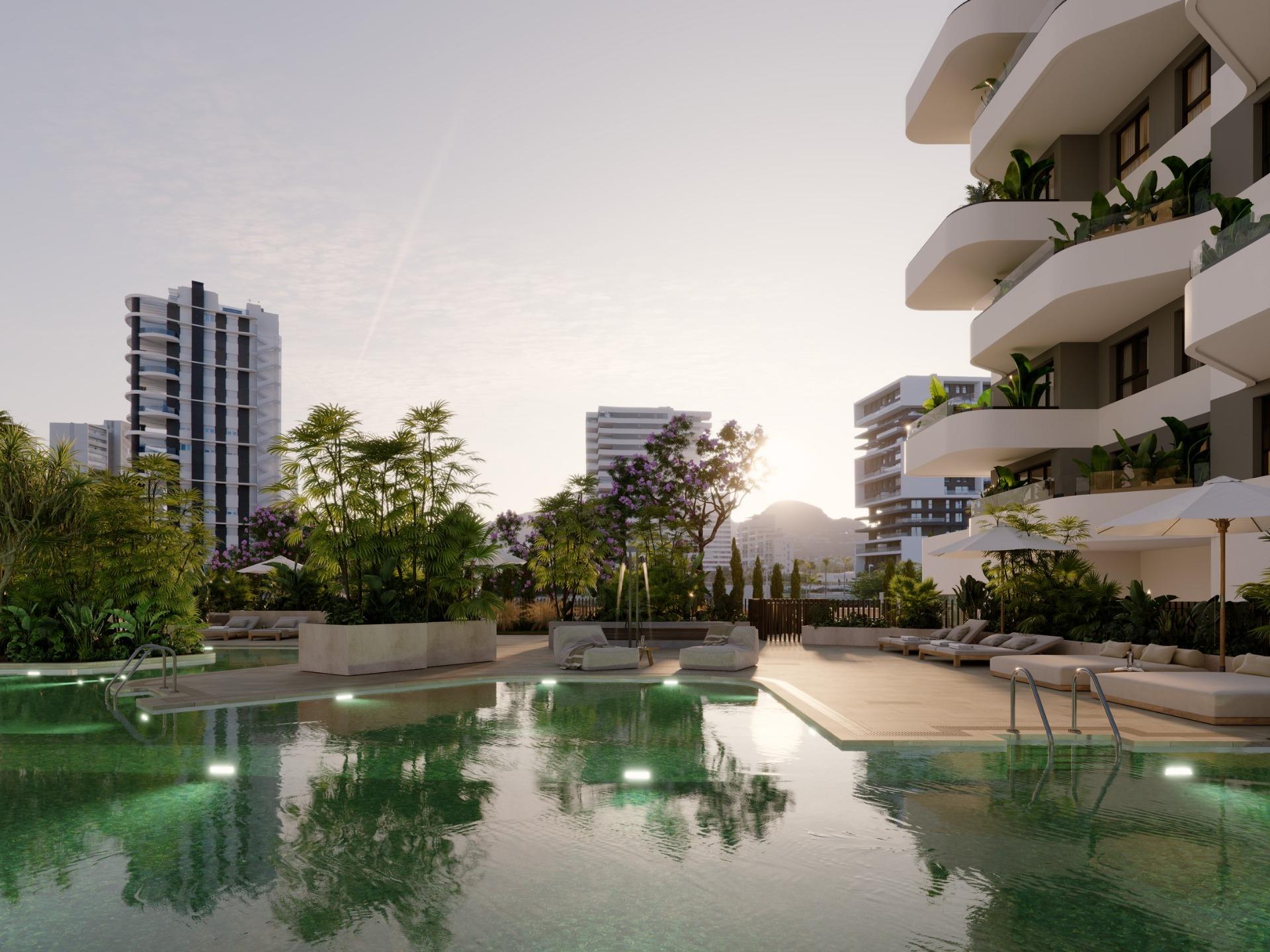 19-1 Modern New Build Homes in Calpe Just 450 m from Playa del Cantal Roig