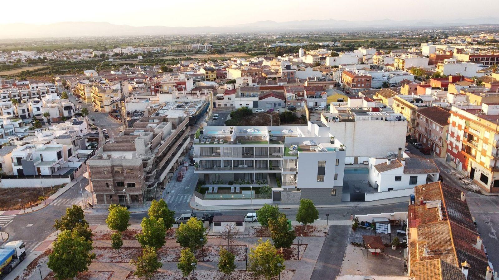 20-1 New Build Apartments in Benijofar with a central location