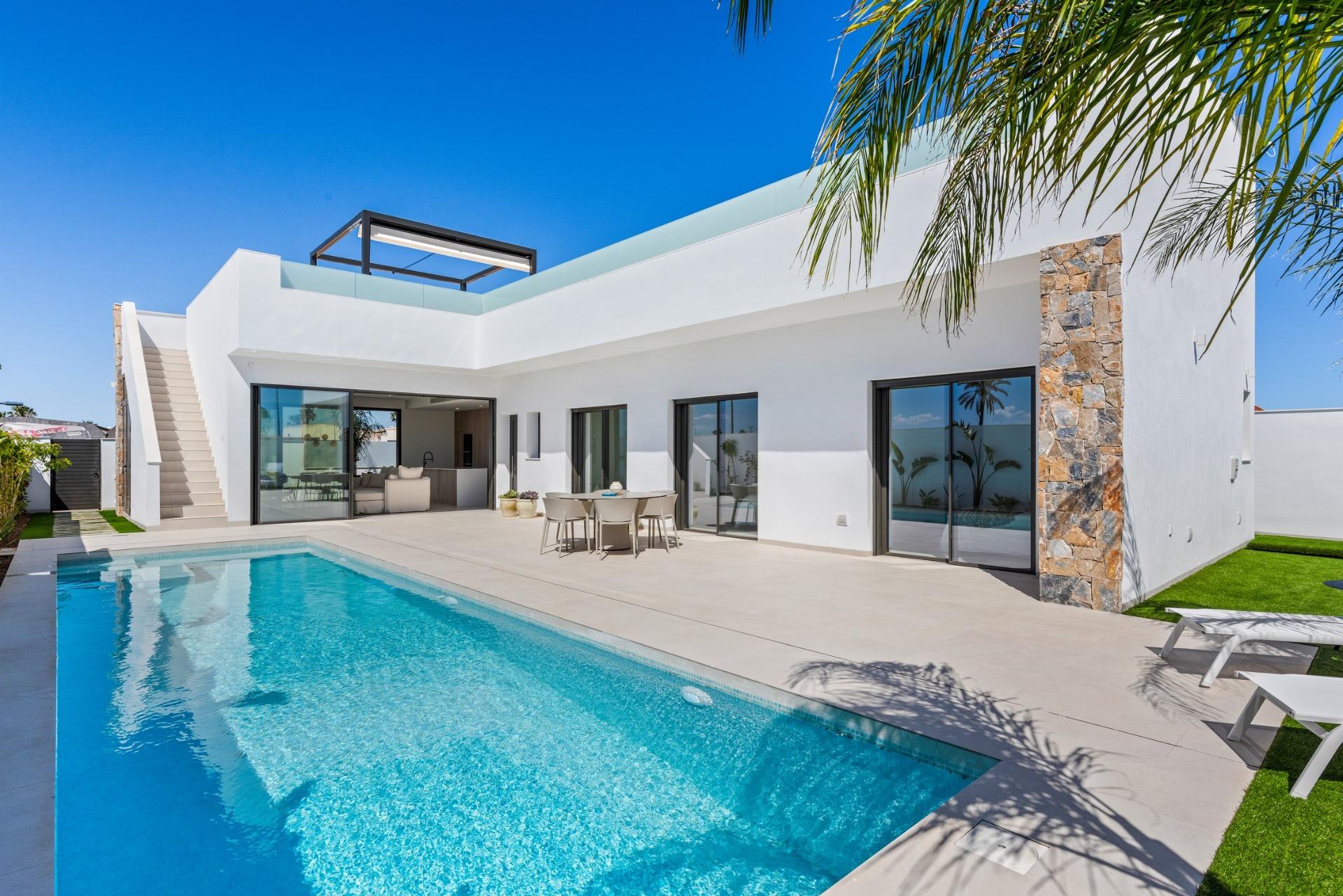 25-1 New Build Villas Near Serena Golf in Los Alcazares