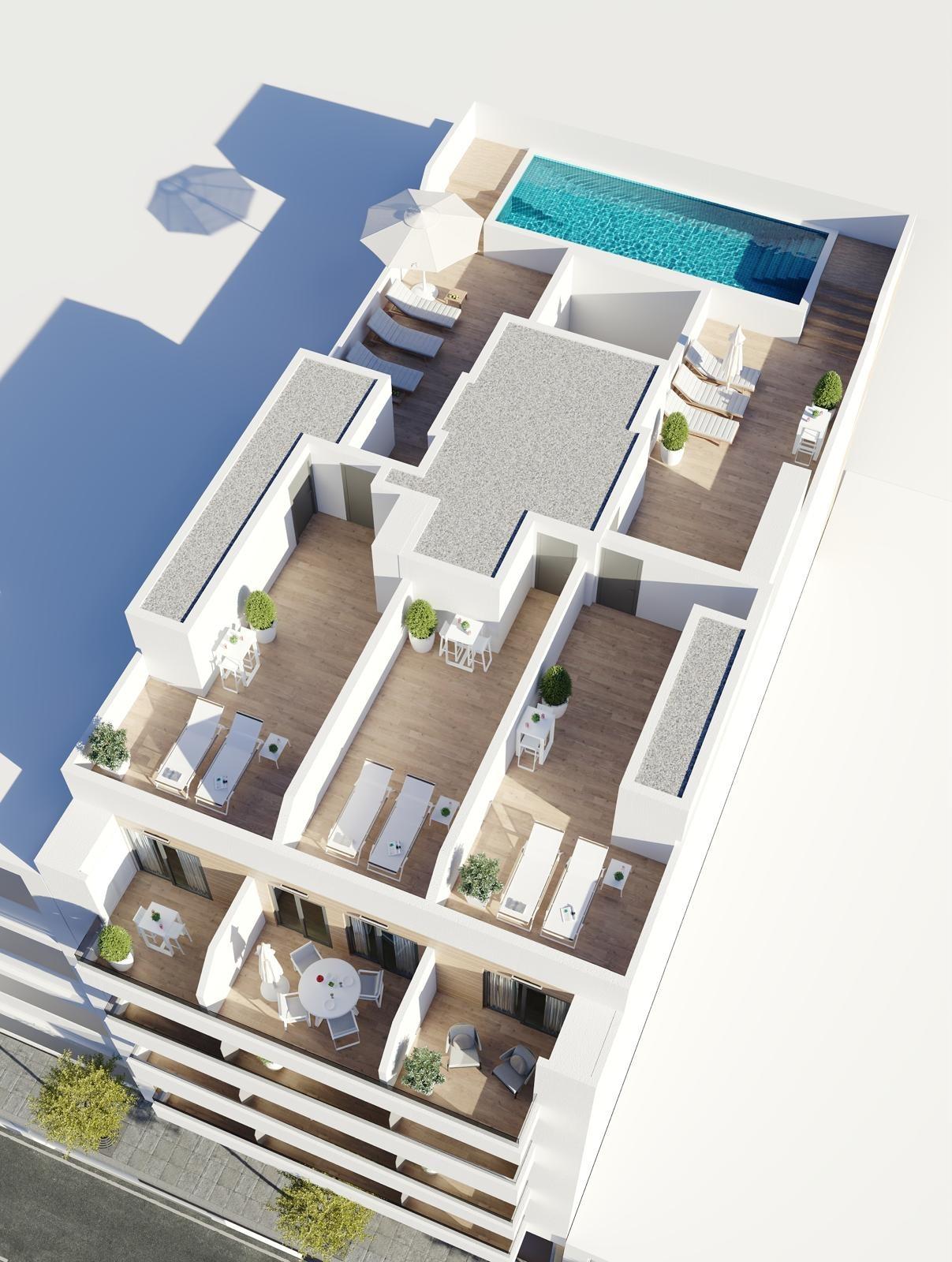 Newly built apartments in Torrevieja Just 600 metres from Playa del Cura beach