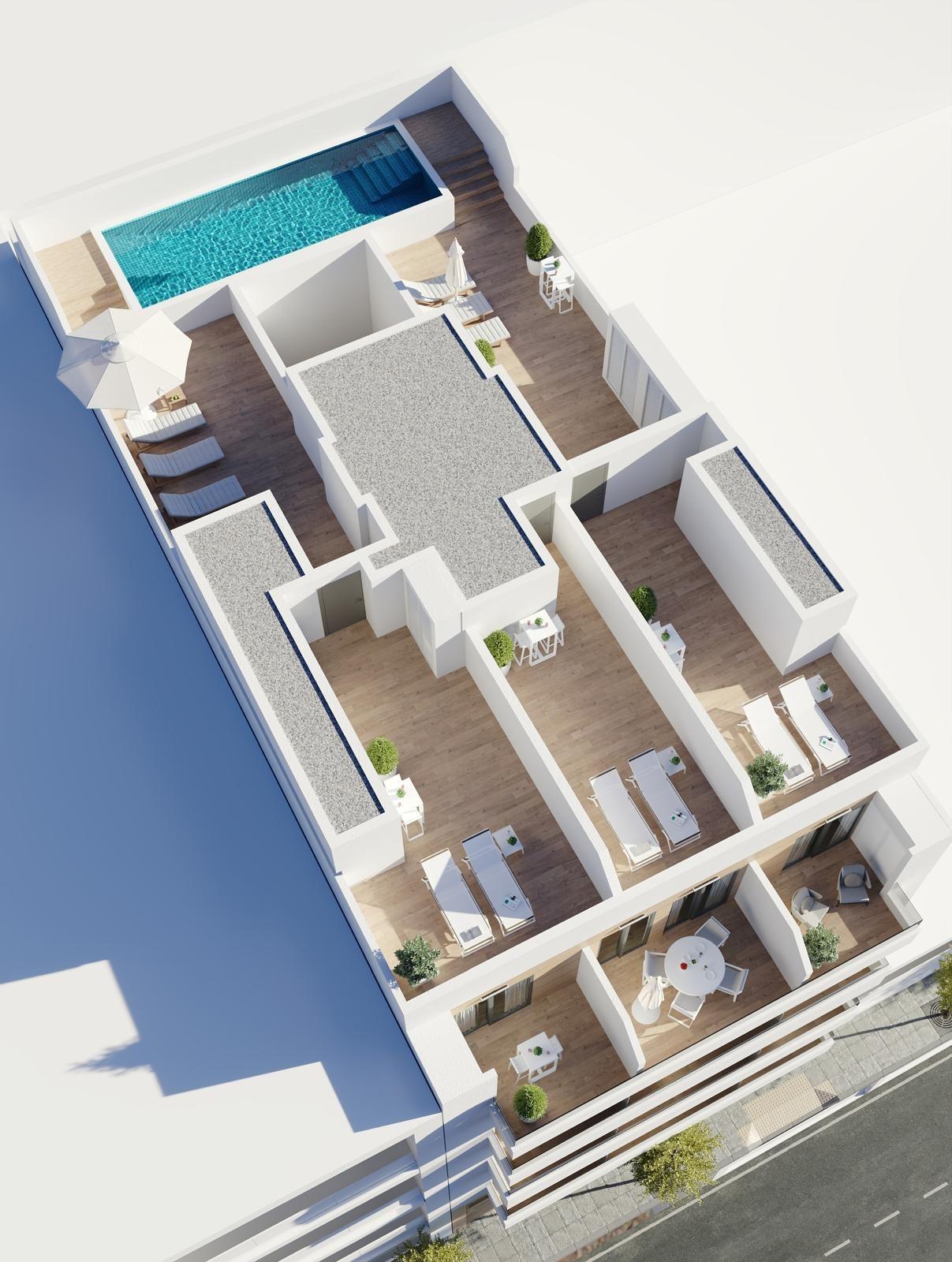 Newly built apartments in Torrevieja Just 600 metres from Playa del Cura beach