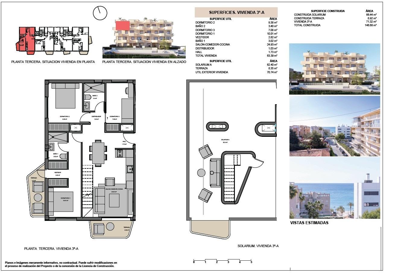 New Build Apartments with Sea Views in Muchavista, El Campello