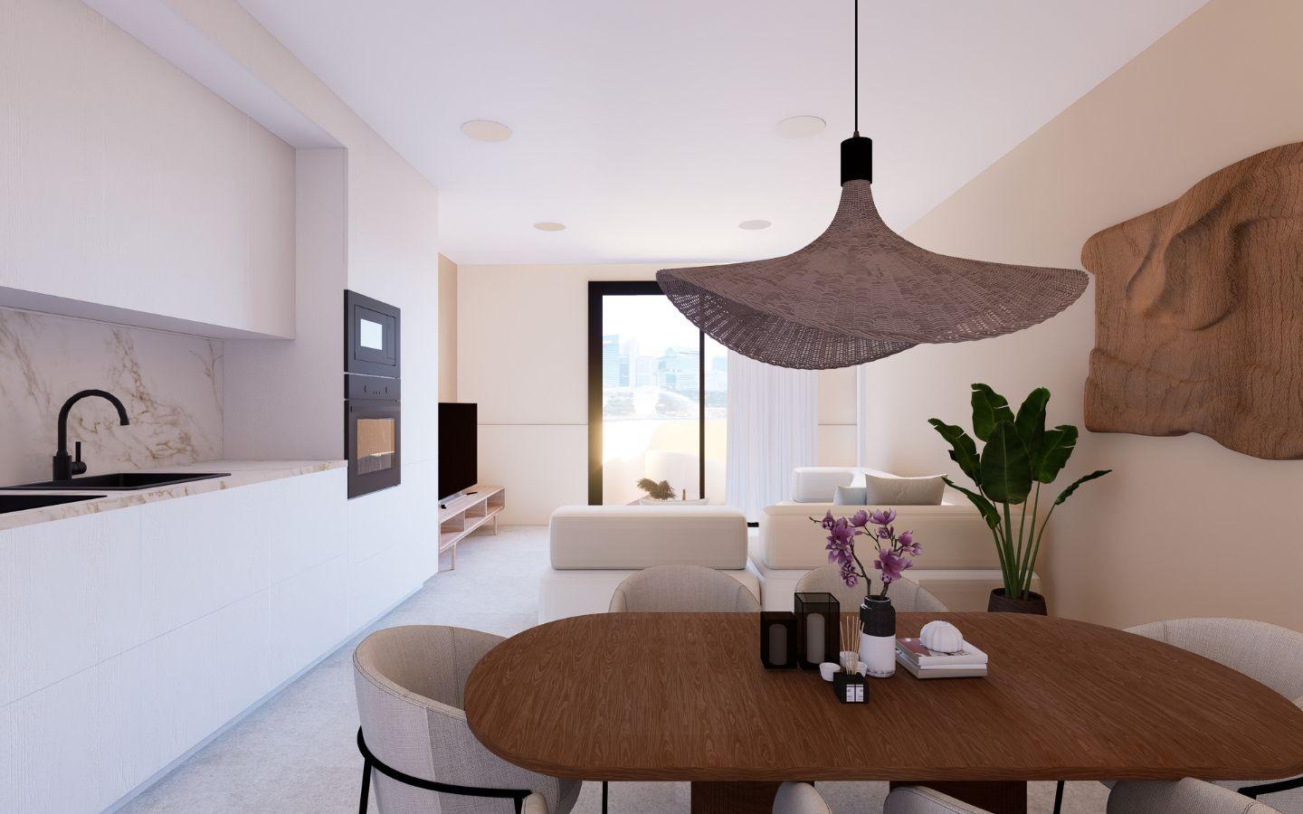 New Build Apartments with Sea Views in Muchavista, El Campello