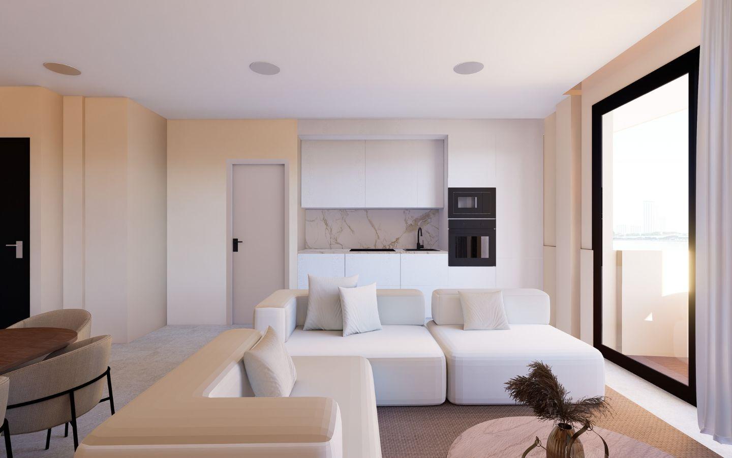 New Build Apartments with Sea Views in Muchavista, El Campello