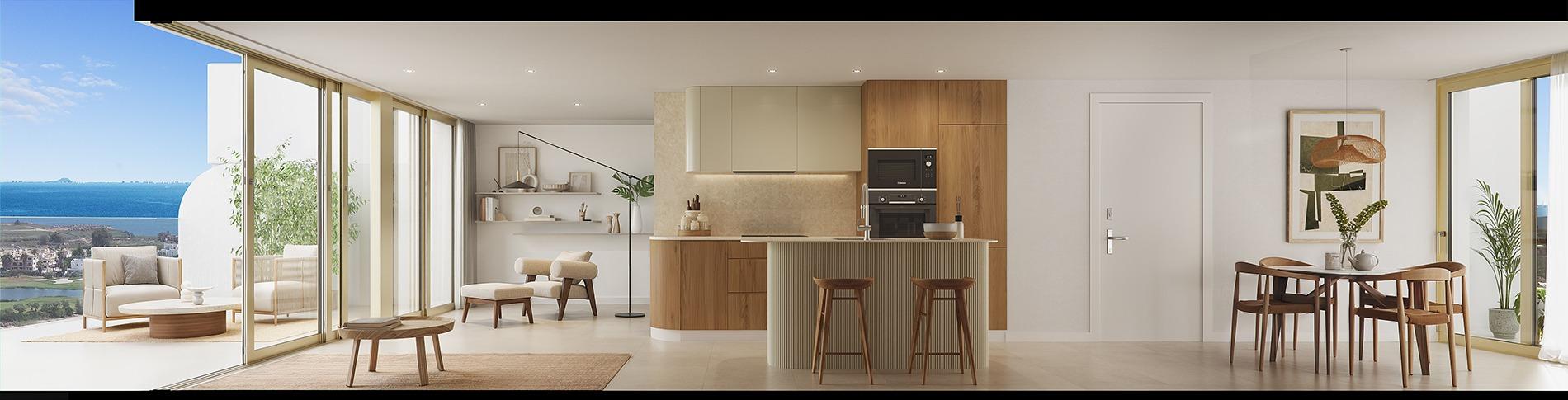 New Build Residential Complex Near Serena Golf and the Mar Menor in Los Alcazares