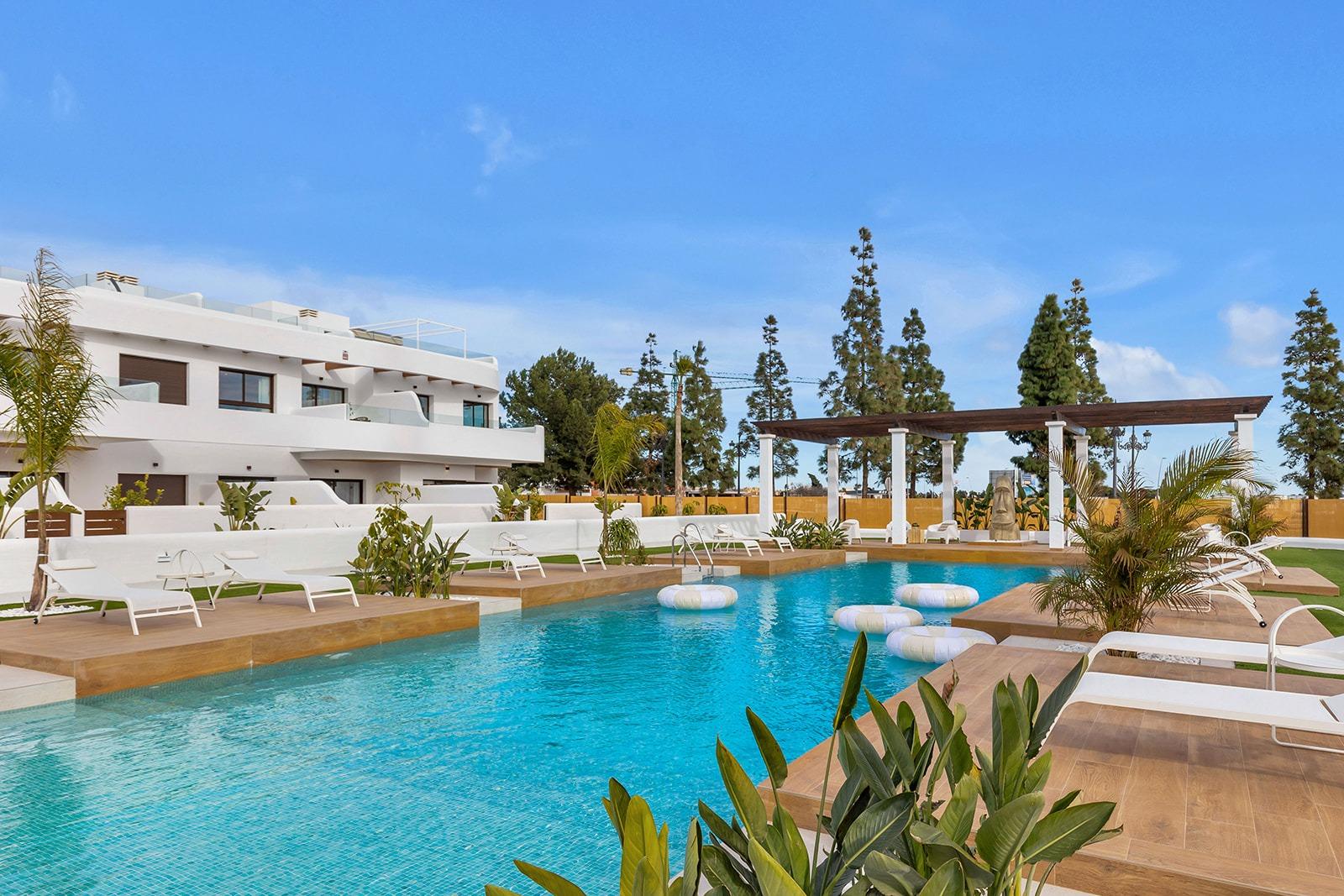 24-1 New Build Residential Complex Near Serena Golf and the Mar Menor in Los Alcazares