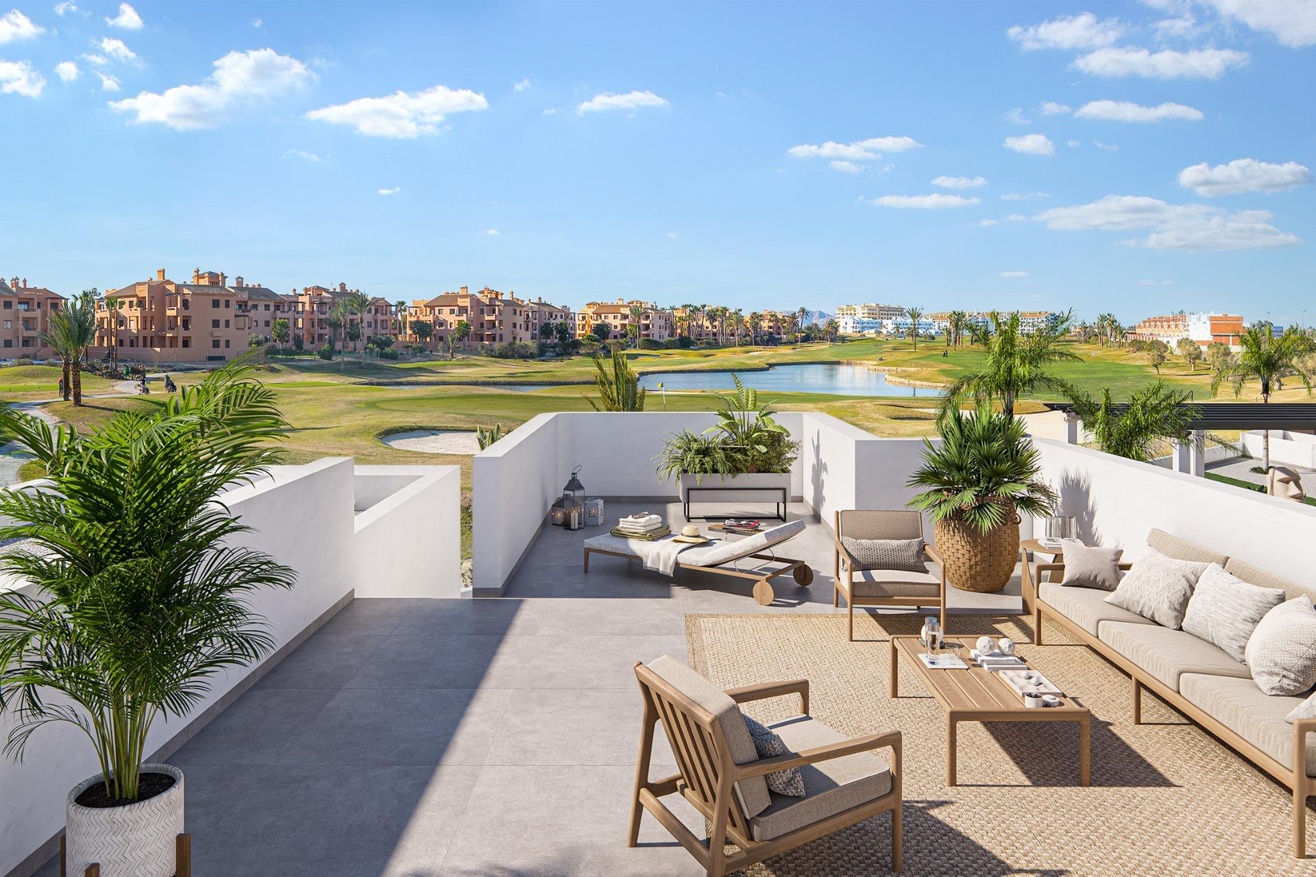 26-1 New Build Residential Complex Near Serena Golf and the Mar Menor in Los Alcazares