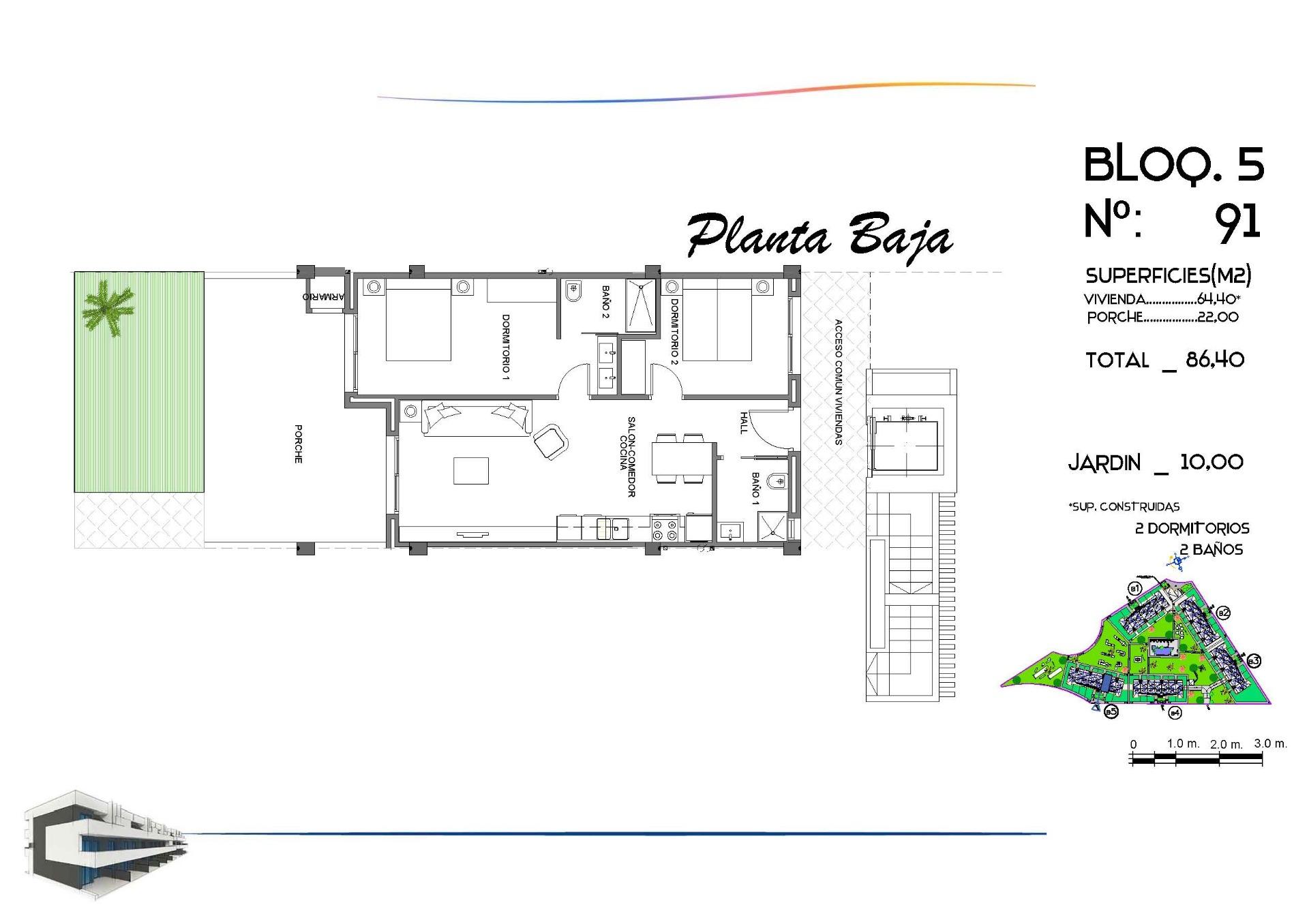 New Build Tourist Licensed Apartments with Lagoon Views in El Raso Guardamar del Segura