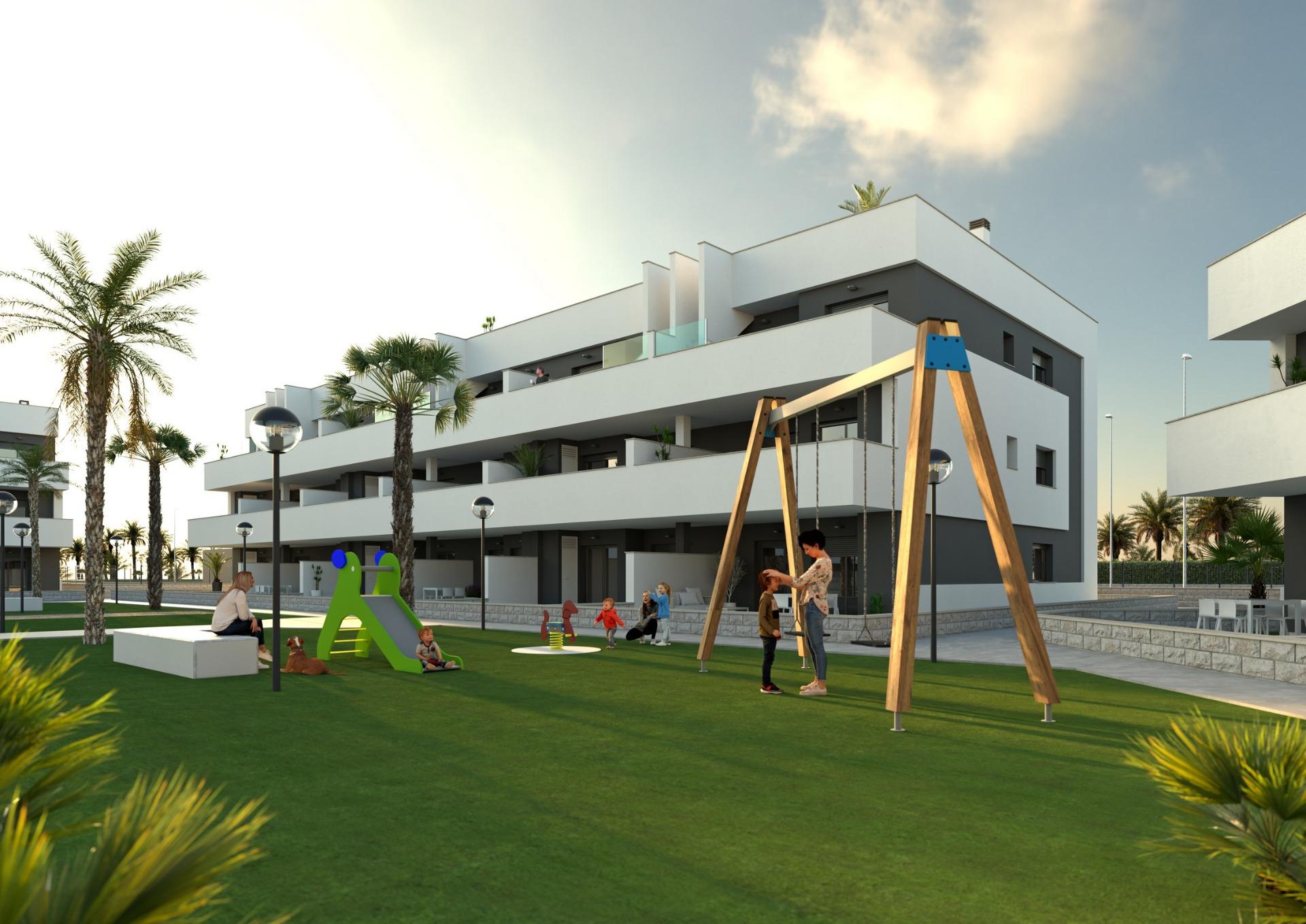 14-1 New Build Tourist Licensed Apartments with Lagoon Views in El Raso Guardamar del Segura