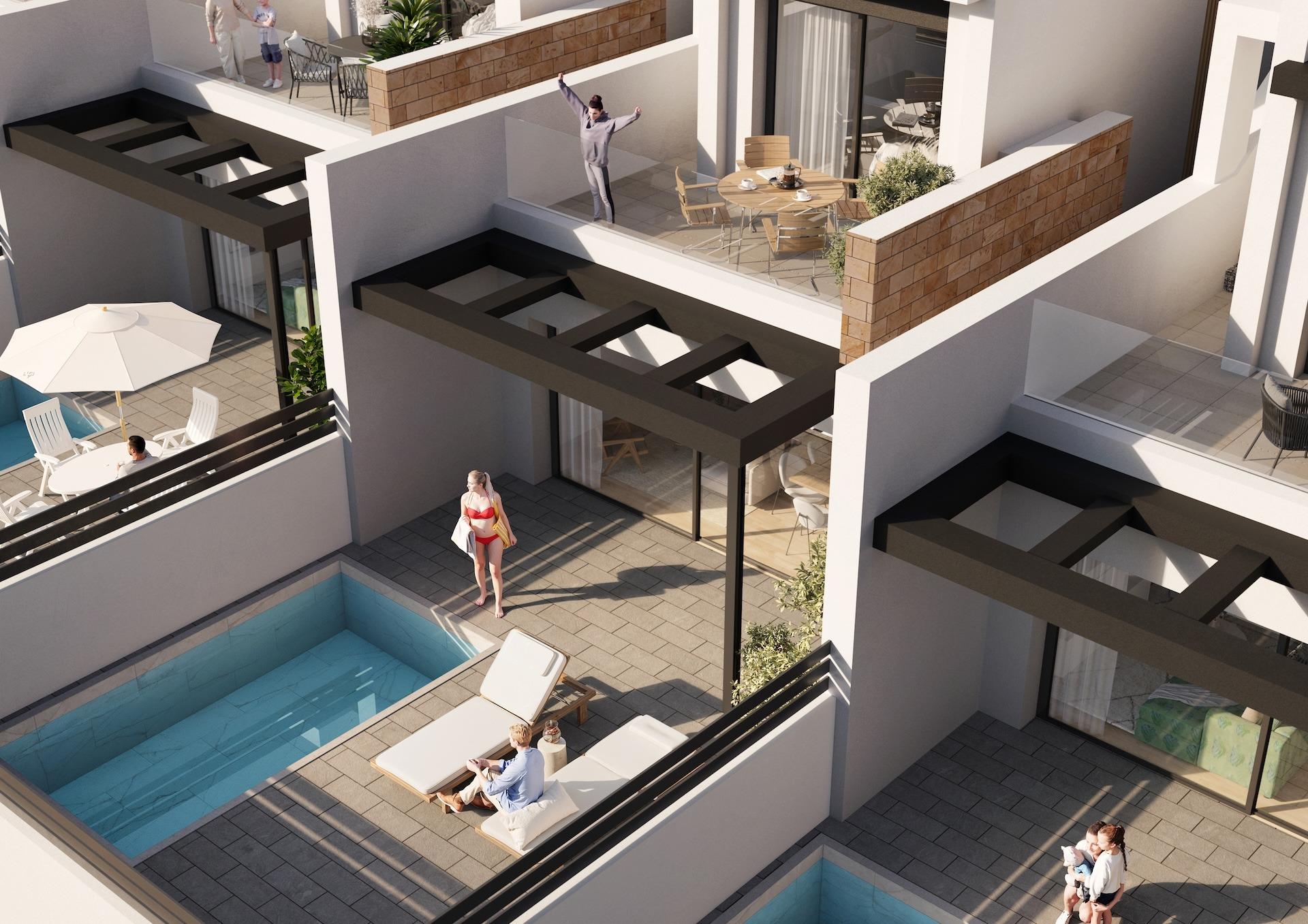 New Scandinavian Style Homes in Aguas Nuevas Torrevieja