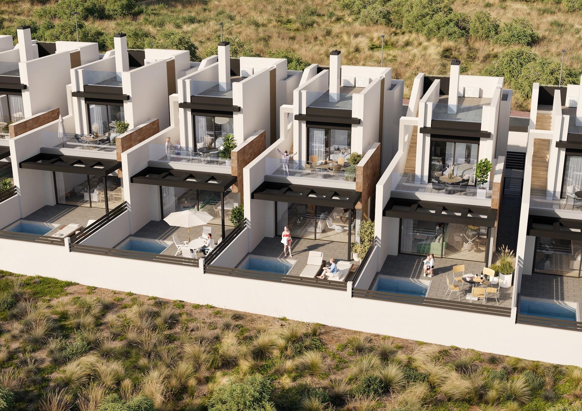 New Scandinavian Style Homes in Aguas Nuevas Torrevieja