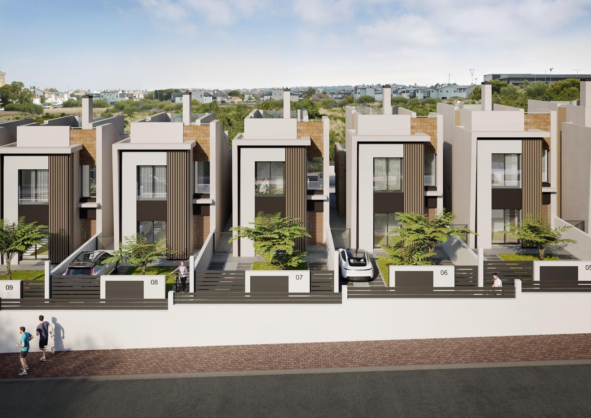 New Scandinavian Style Homes in Aguas Nuevas Torrevieja