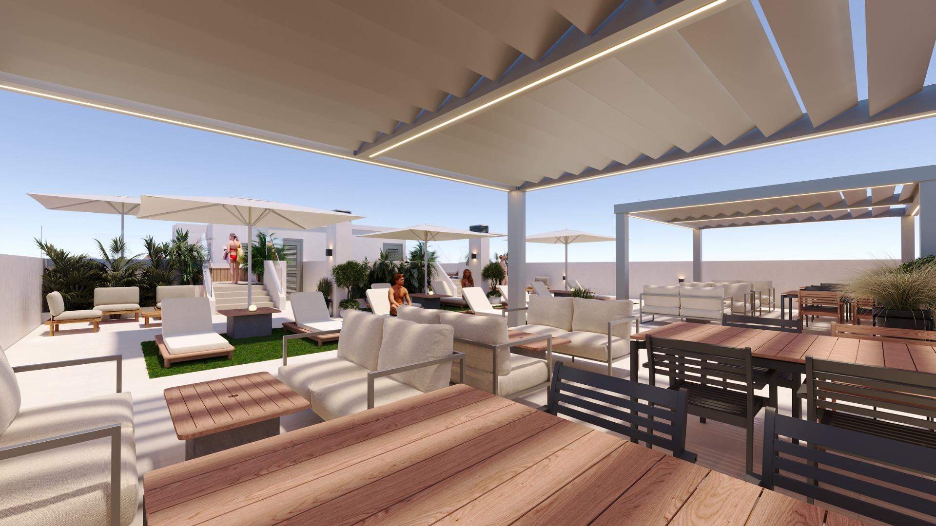 Modern New Build Apartments in the Center of San Miguel de Salinas