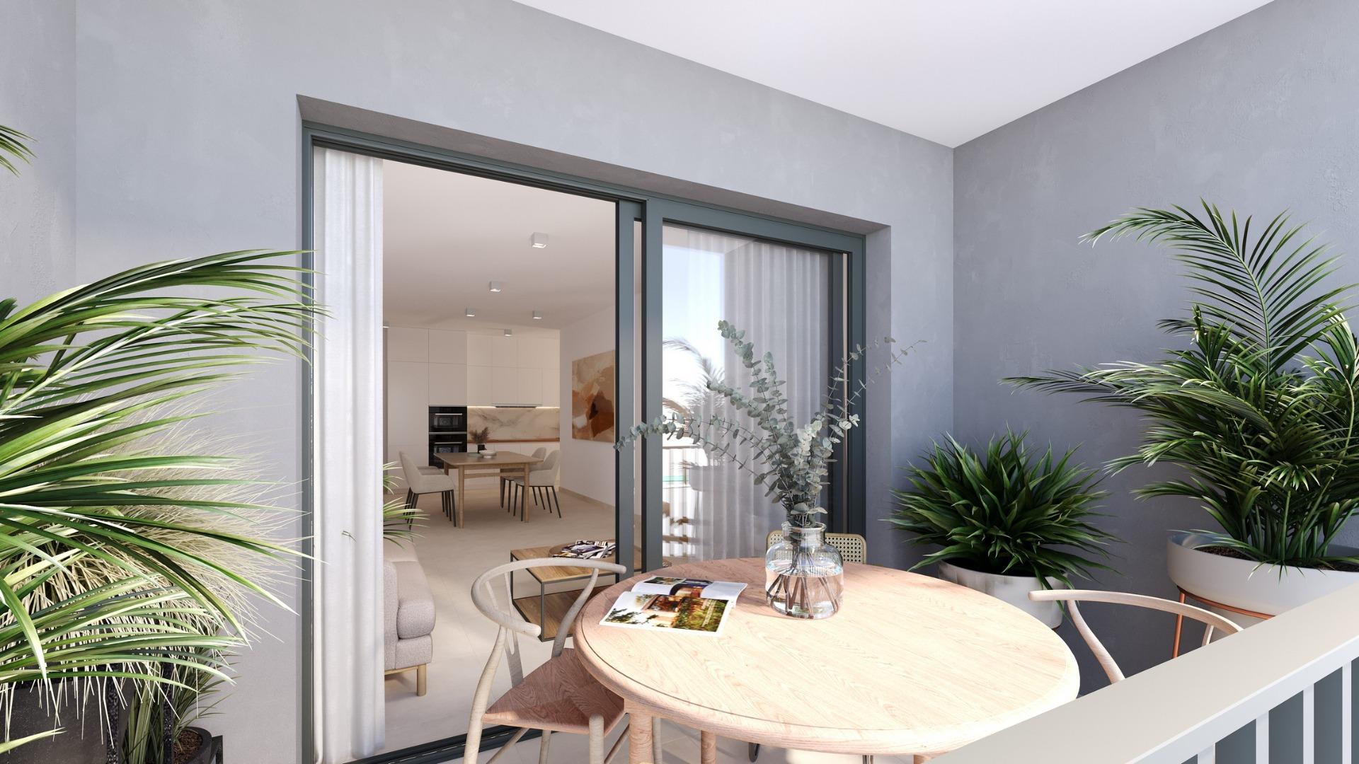 Modern New Build Apartments in the Center of San Miguel de Salinas