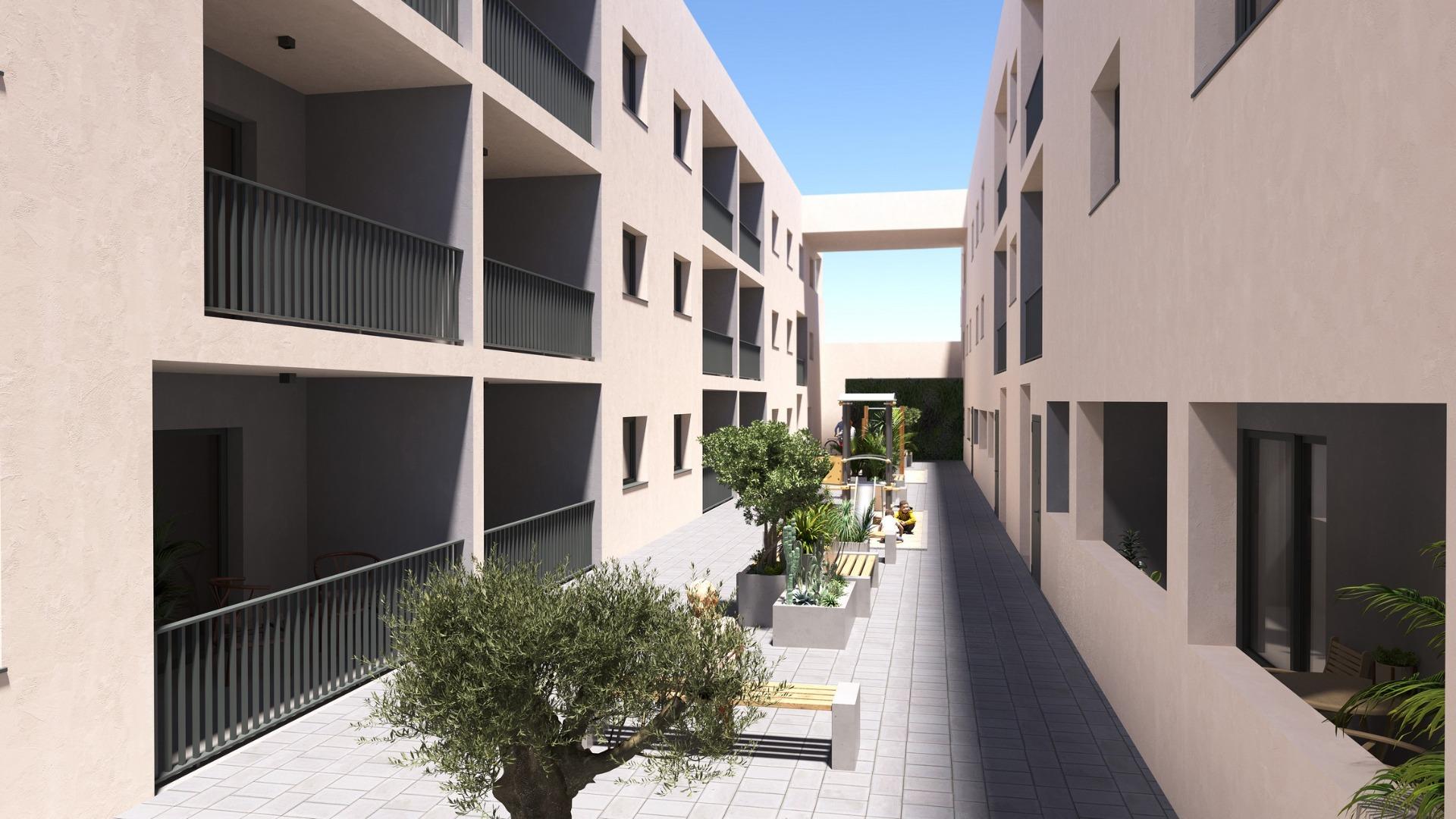 Modern New Build Apartments in the Center of San Miguel de Salinas