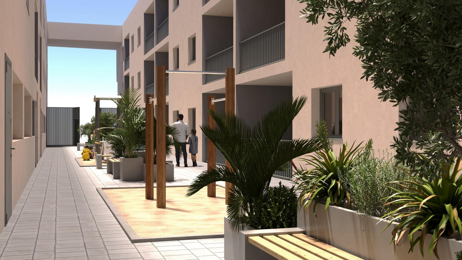 16-1 Modern New Build Apartments in the Center of San Miguel de Salinas
