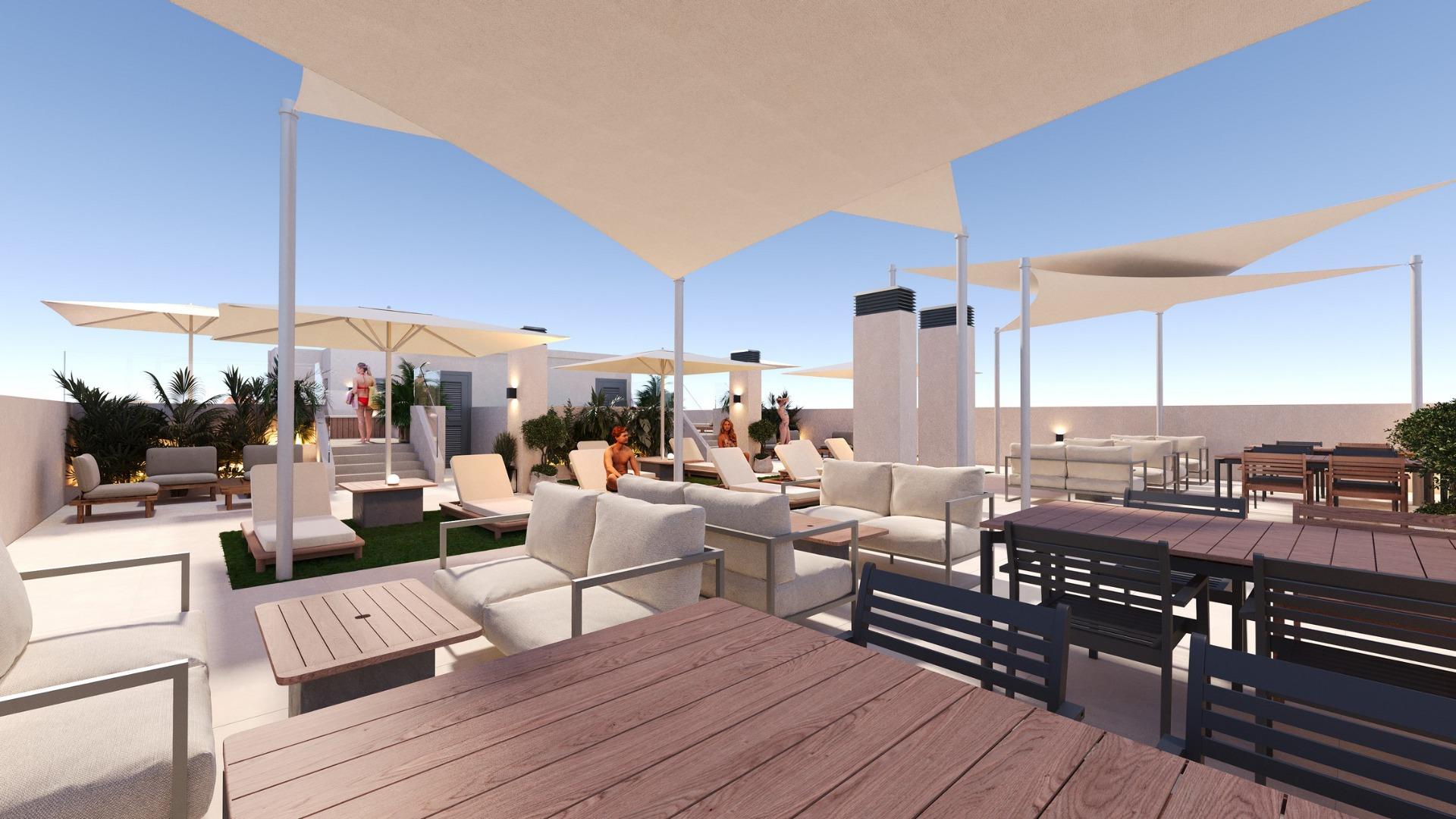 Modern New Build Apartments in the Center of San Miguel de Salinas