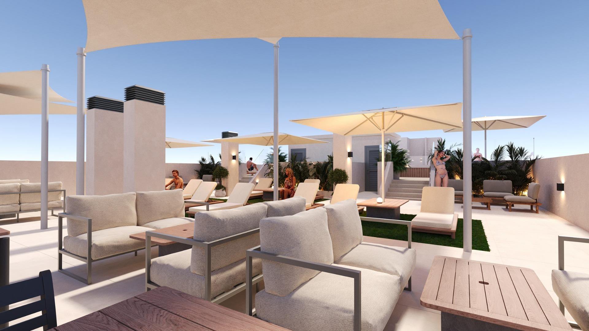 Modern New Build Apartments in the Center of San Miguel de Salinas