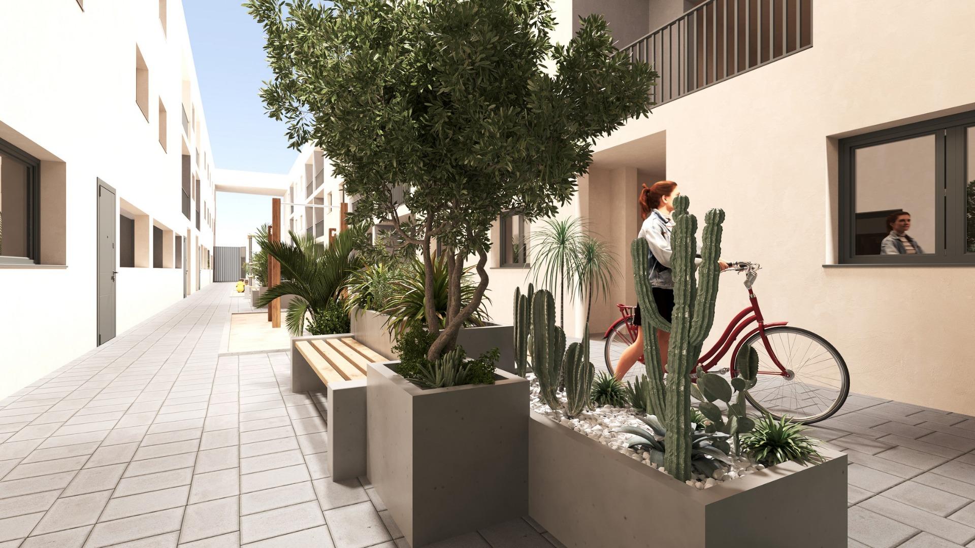 Modern New Build Apartments in the Center of San Miguel de Salinas
