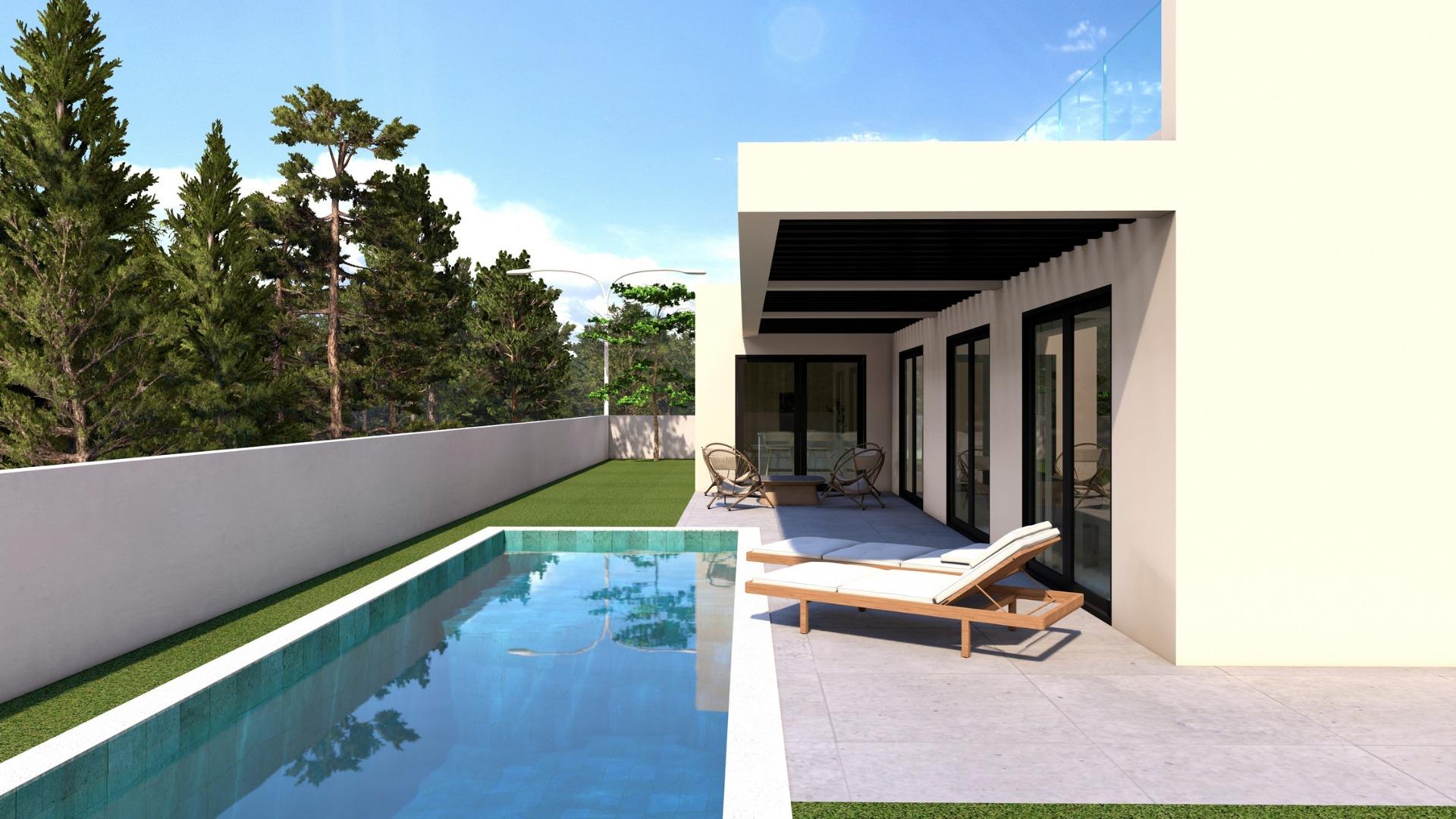 8-1 Luxury New Build Villas with in Finestrat near Benidorm