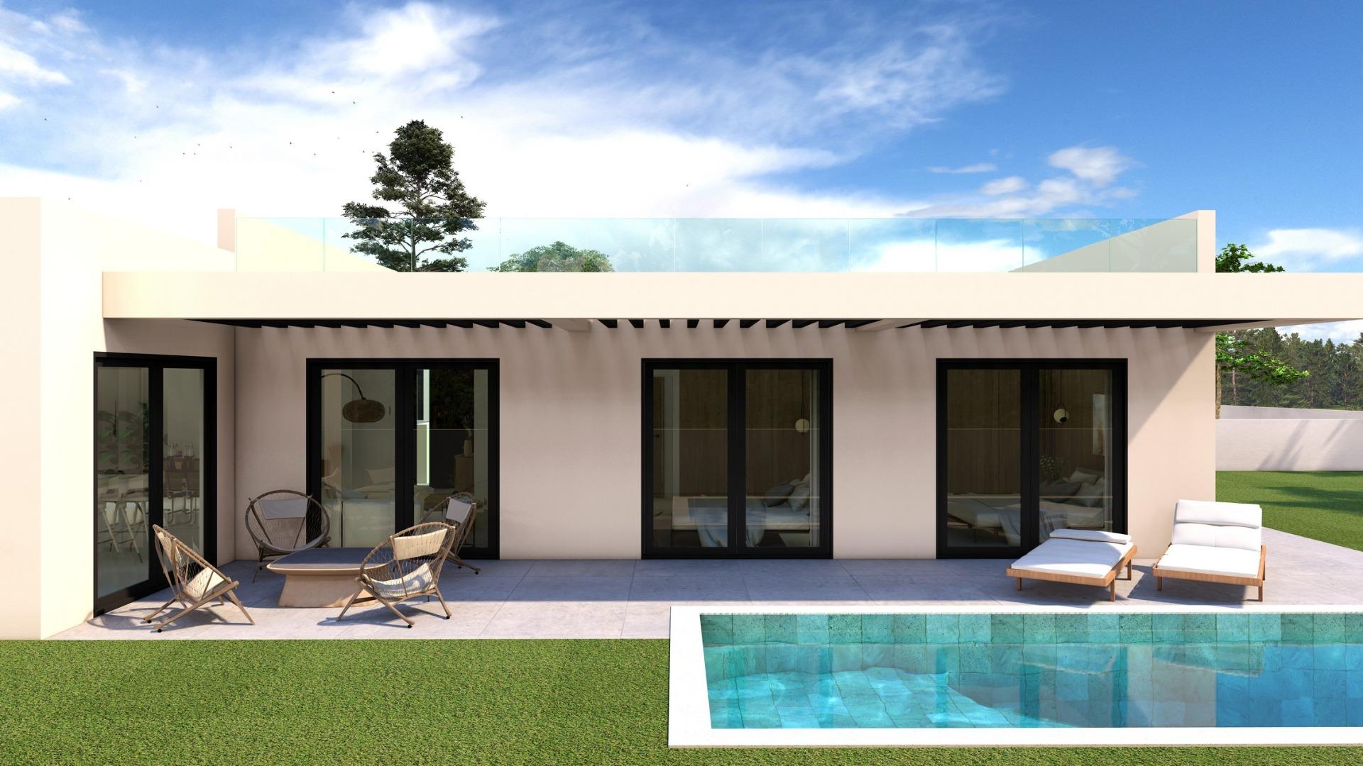 4-1 Luxury New Build Villas with in Finestrat near Benidorm