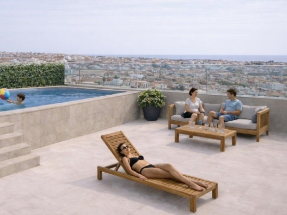 New Build Apartments in the Heart of Torrevieja Just 400 m from the Beach