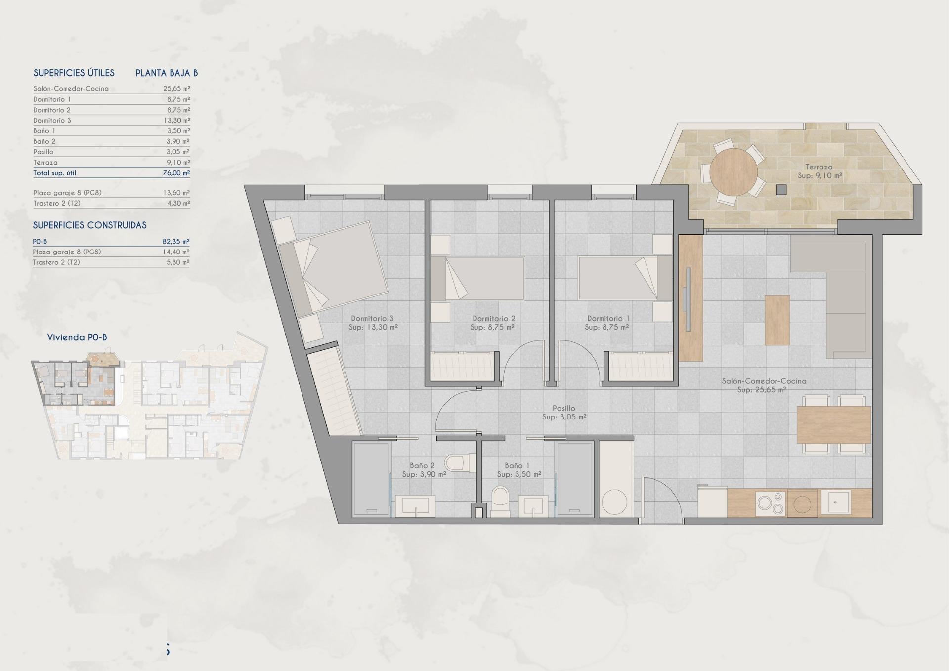 New Build Apartments for Sale in Lo Pagan (San Pedro del Pinatar) Near the Beach