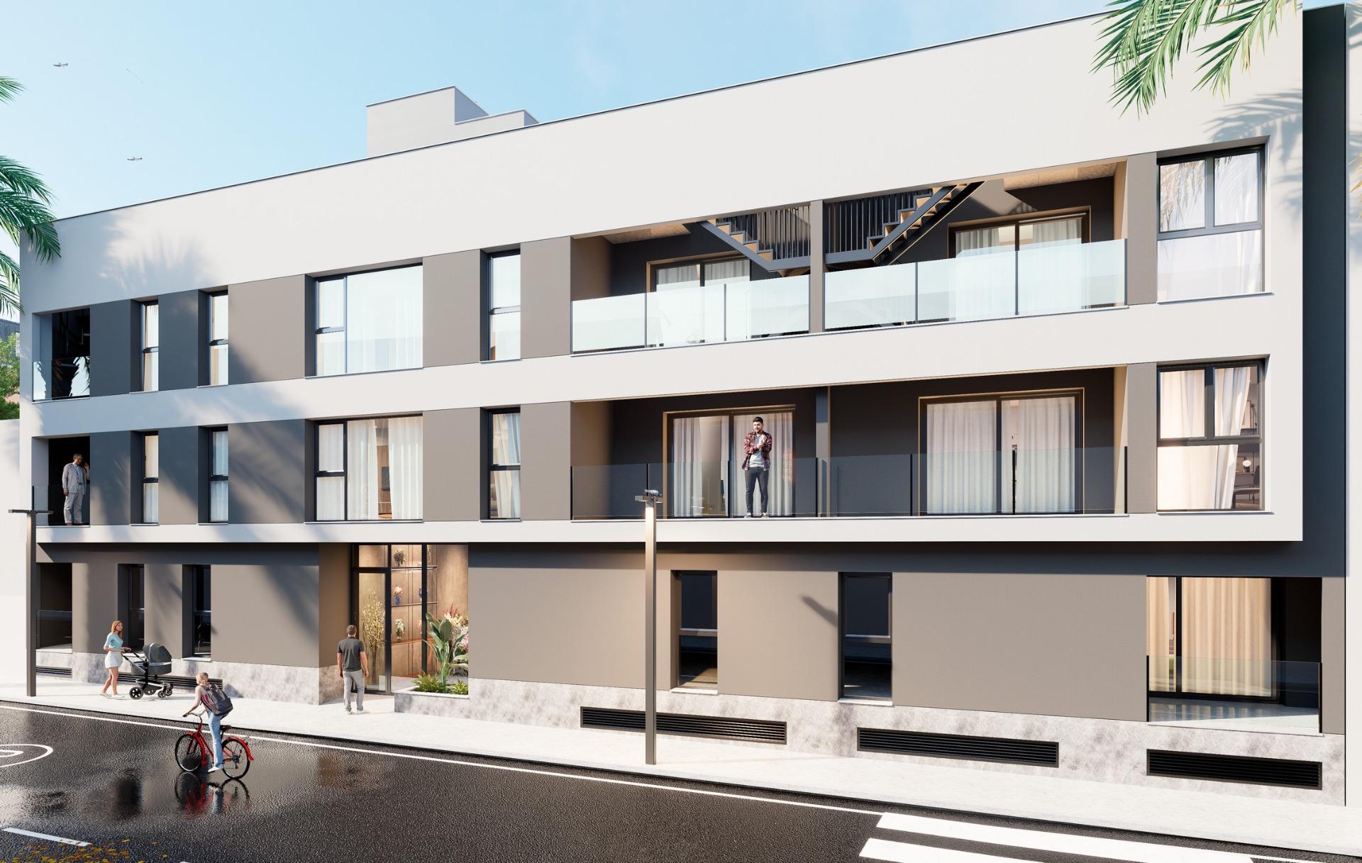 11-1 New Build Apartments for Sale in Lo Pagan (San Pedro del Pinatar) Near the Beach