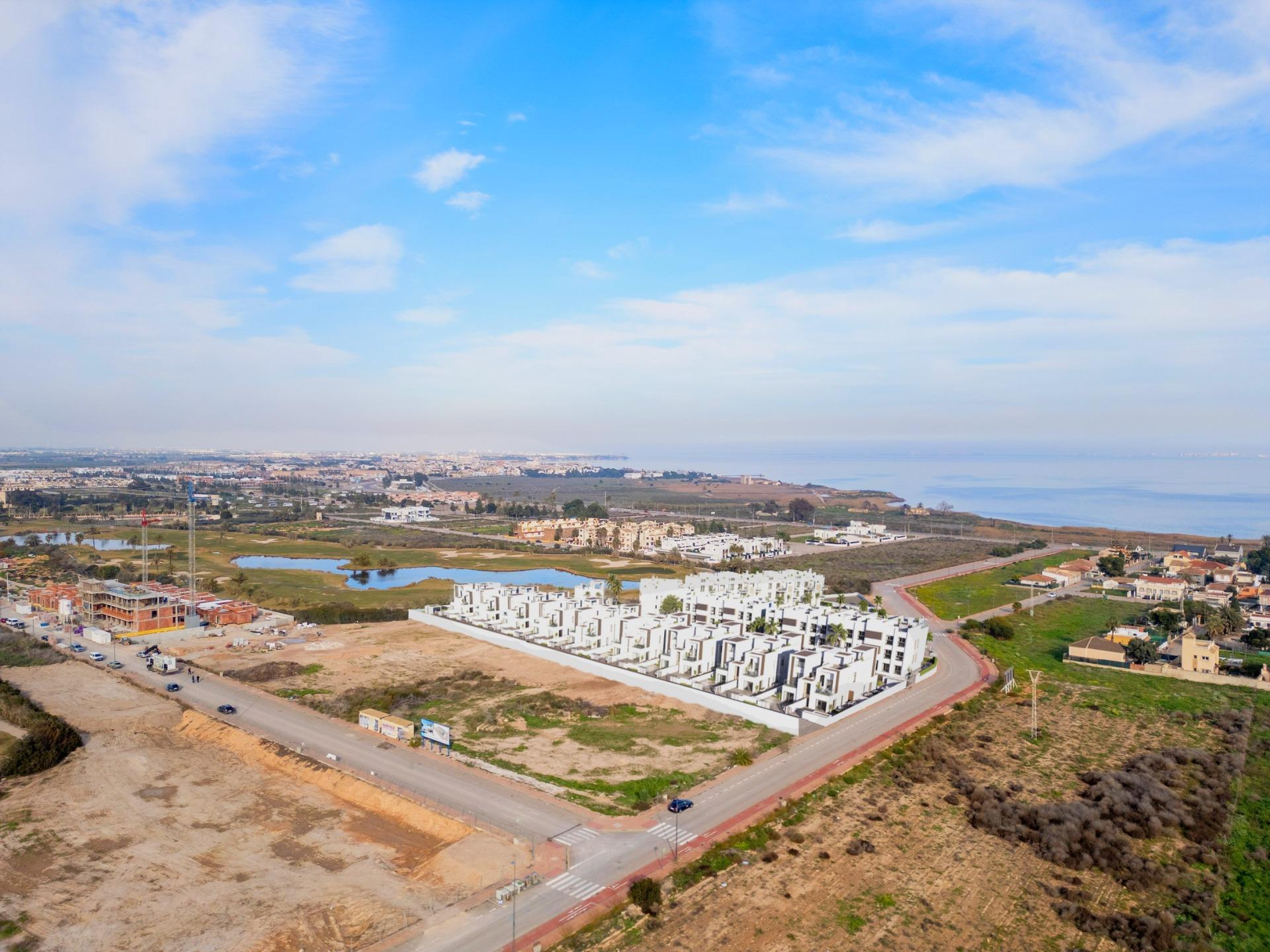 New Build Resort Apartments at La Serena Golf-Los Alcazares Near the Beach