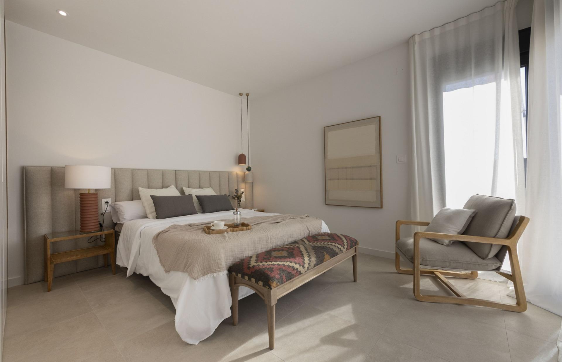 New Build Villas in Altaona Golf Resort Murcia with Private Pool and Mountain Views