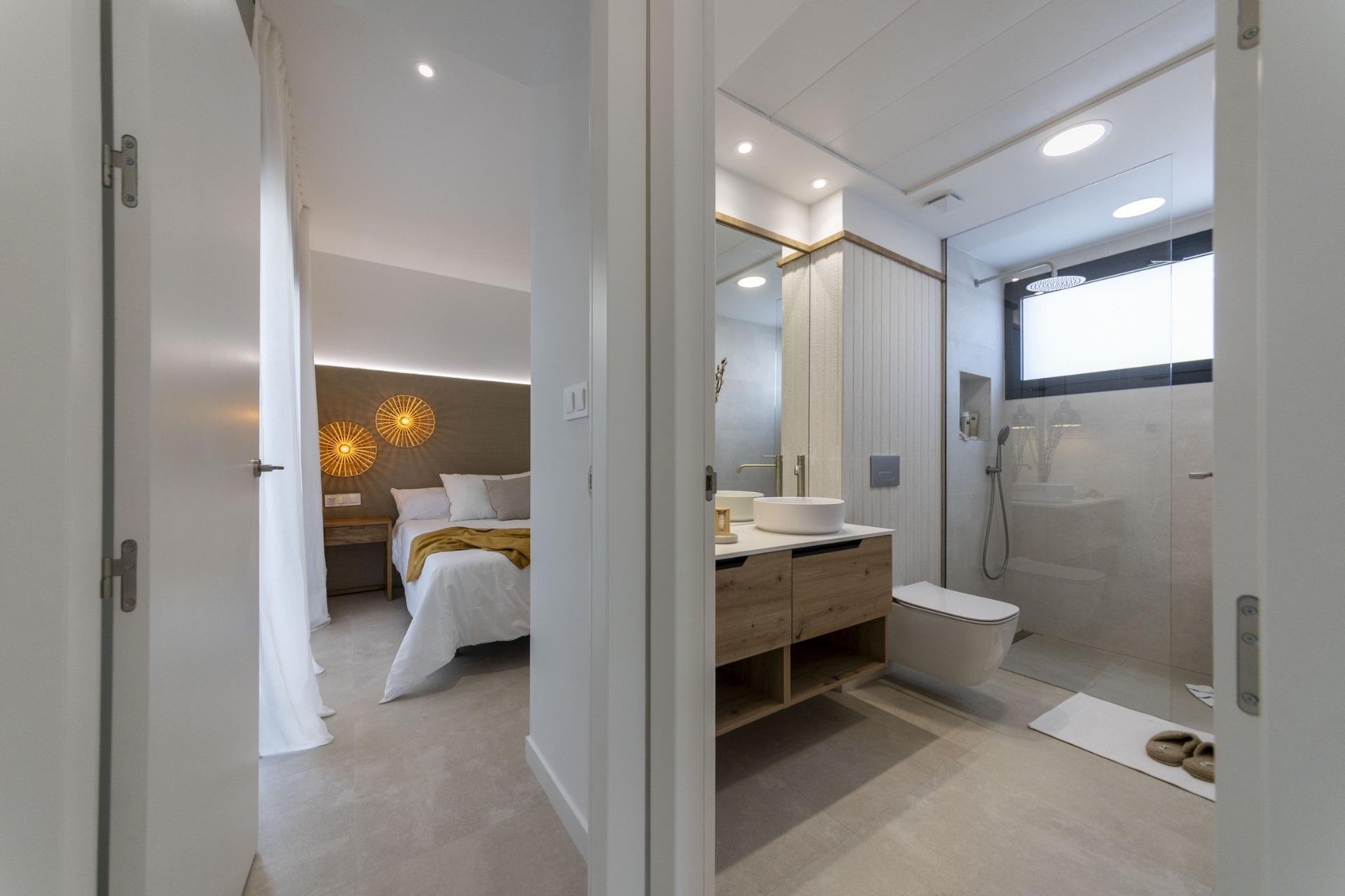 New Build Villas in Altaona Golf Resort Murcia with Private Pool and Mountain Views