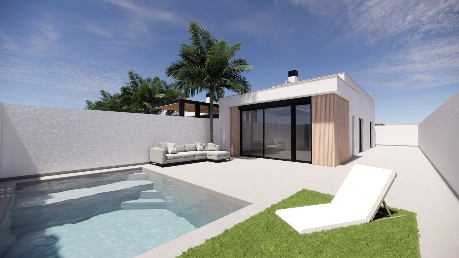 20-1 New Build Villas with Private Pool Near La Serena Golf in Los Alcazares