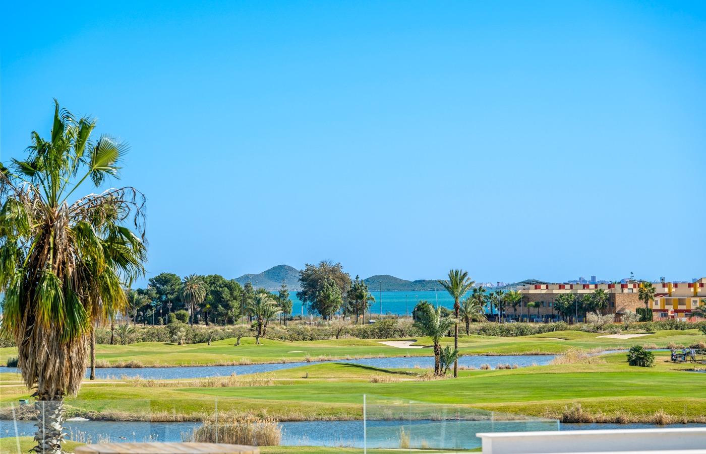 New Build Apartments and Villas Frontline Golf in Los Alcazares Costa Calida