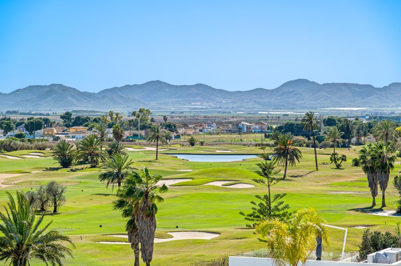 New Build Apartments and Villas Frontline Golf in Los Alcazares Costa Calida