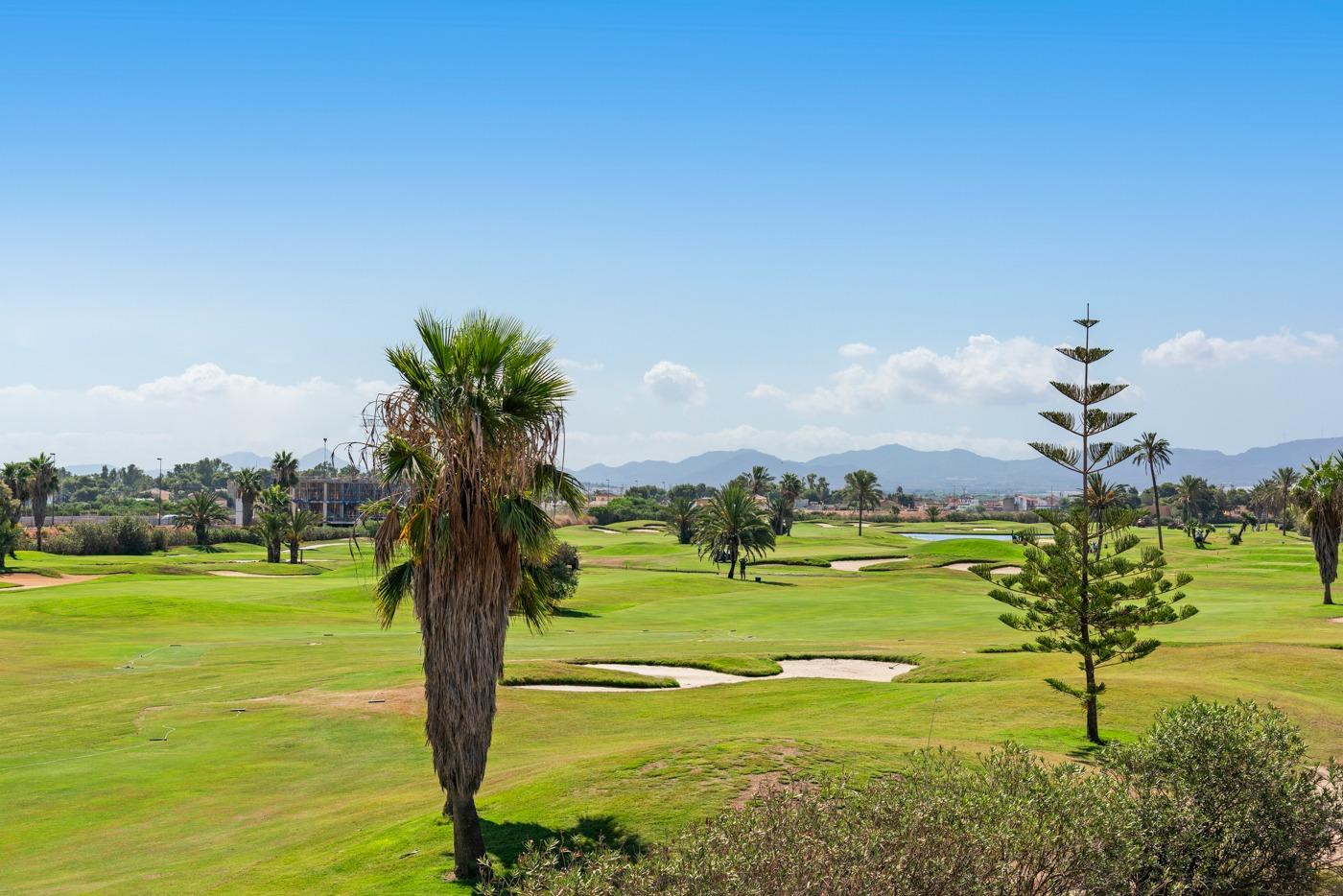 New Build Apartments and Villas Frontline Golf in Los Alcazares Costa Calida