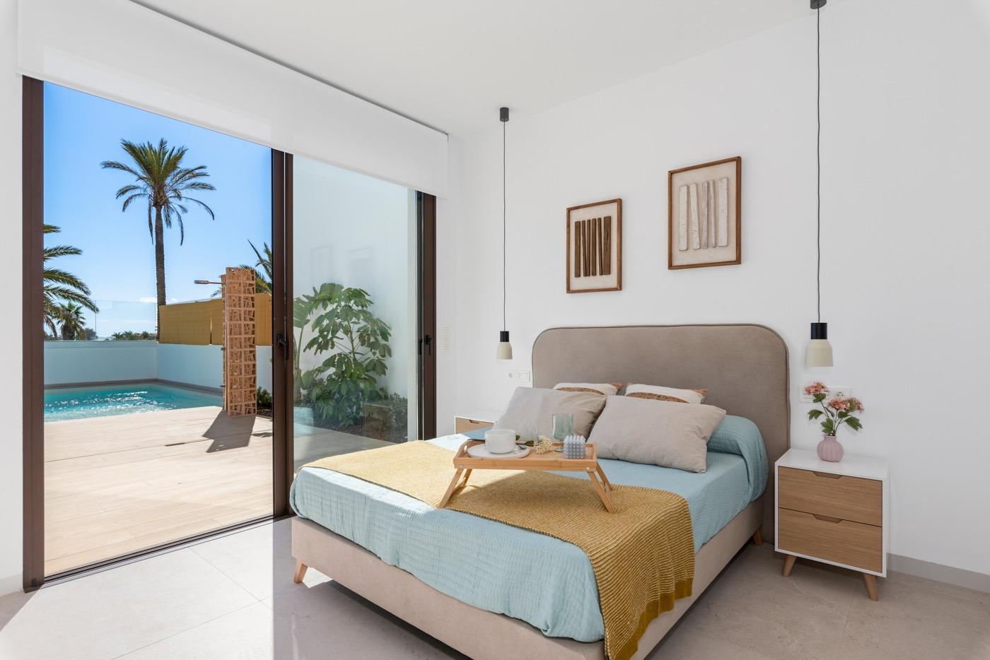 New Build Apartments and Villas Frontline Golf in Los Alcazares Costa Calida