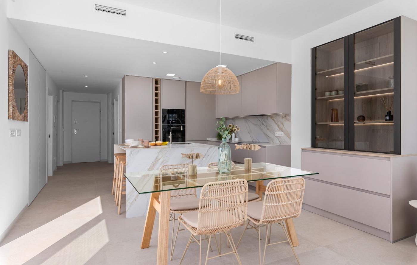 New Build Apartments and Villas Frontline Golf in Los Alcazares Costa Calida