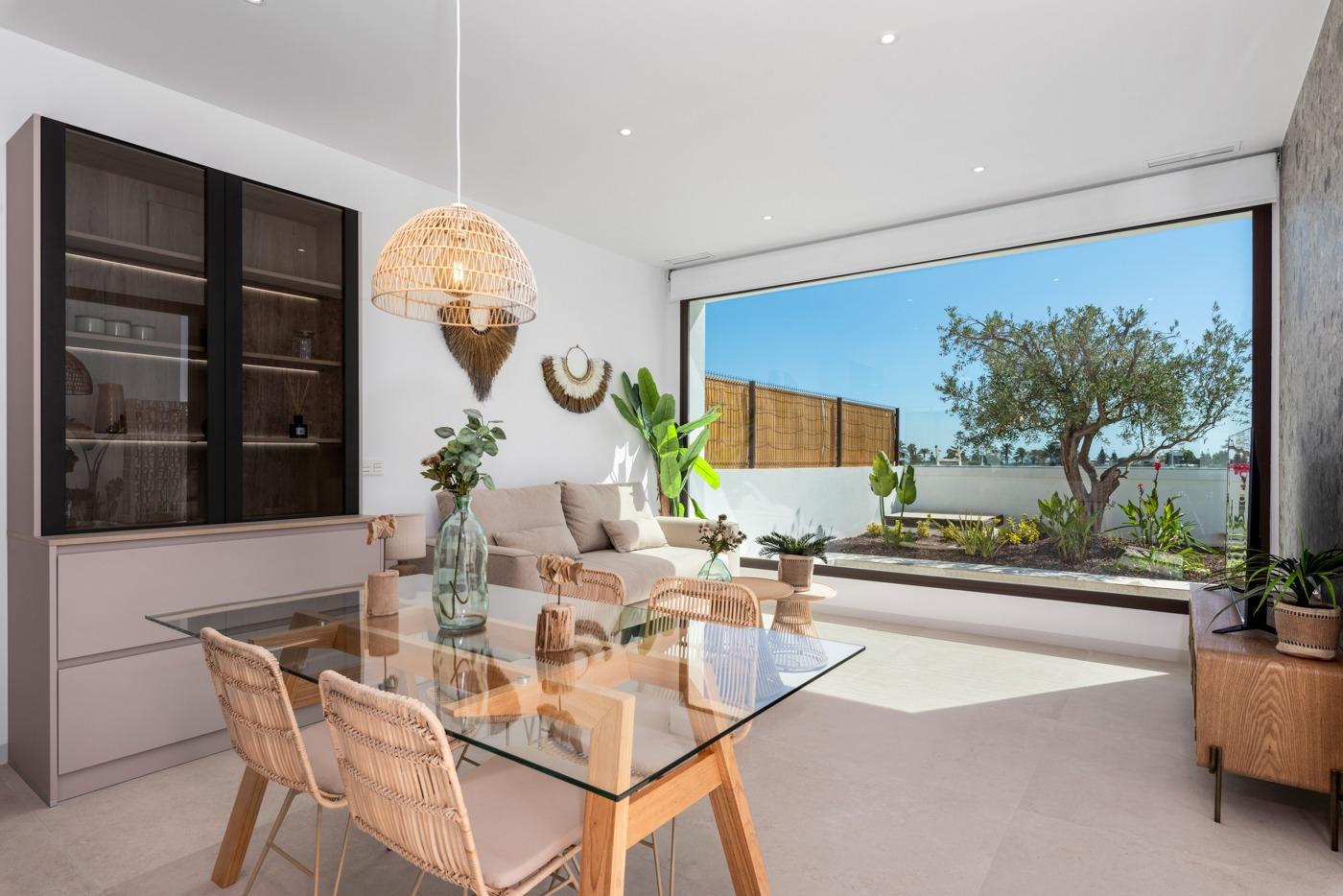 New Build Apartments and Villas Frontline Golf in Los Alcazares Costa Calida