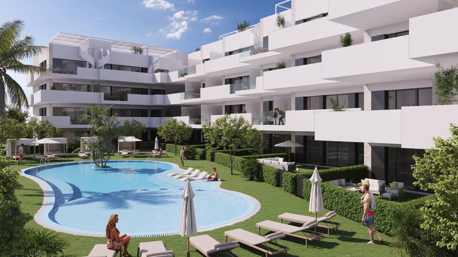 17-1 New Build Apartments in La Nucía Modern Living in Ciudad del Deporte Near Benidorm
