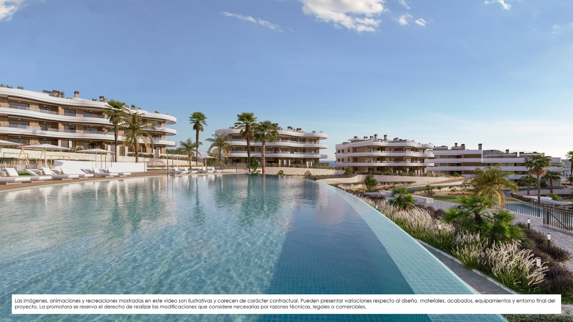 6-1 New Build Apartments for Sale in Finestrat with Sea Views and Resort Style Amenities