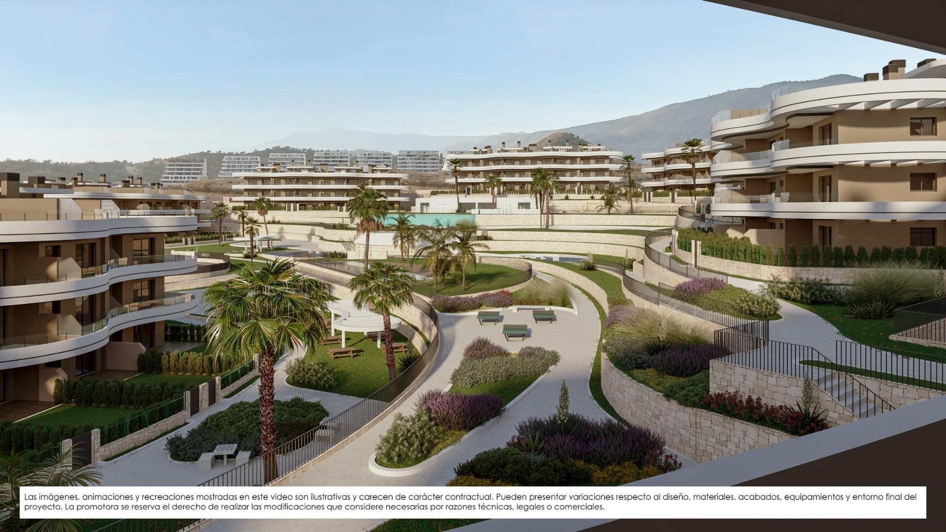 New Build Apartments for Sale in Finestrat with Sea Views and Resort Style Amenities