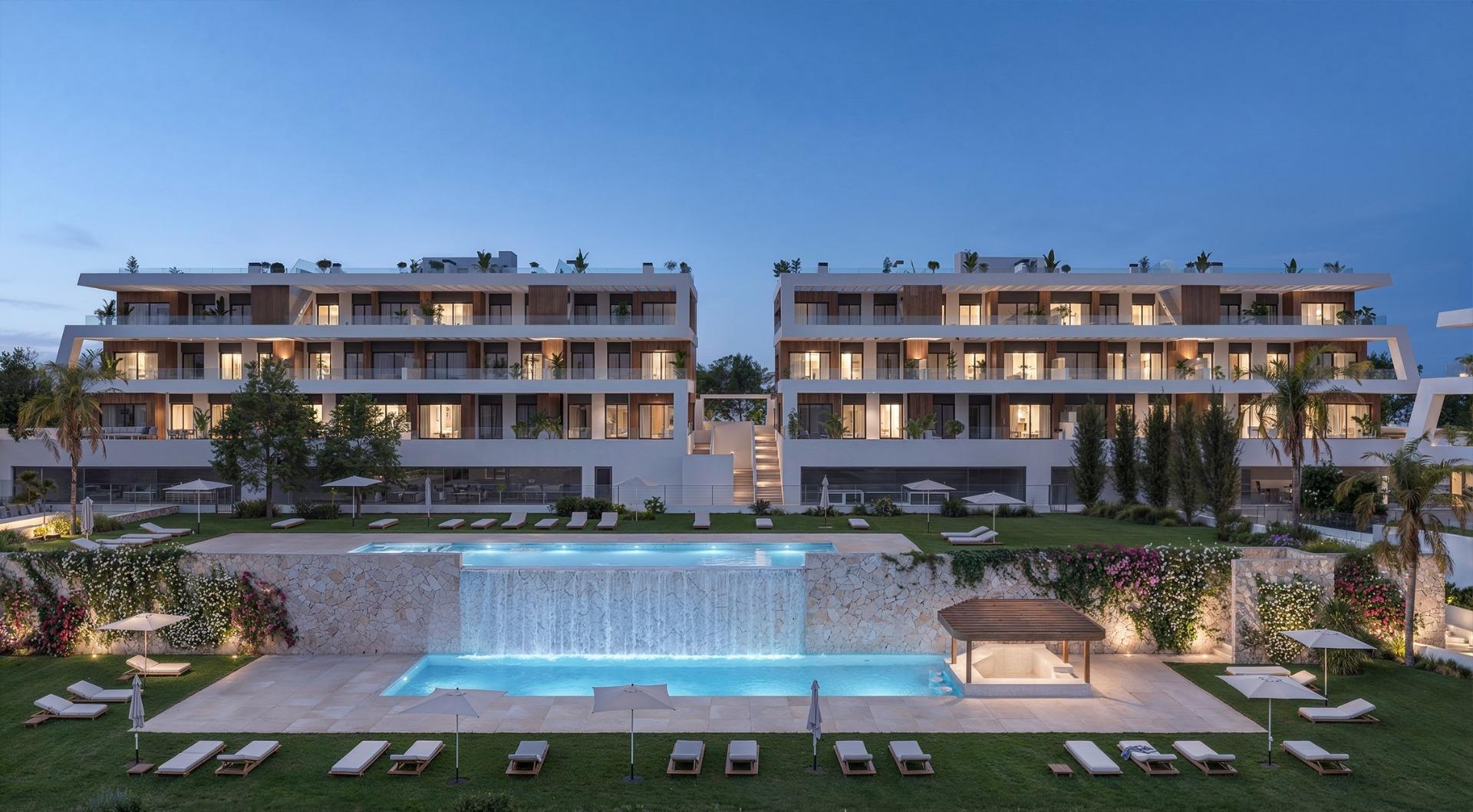 New Build Apartments with Sea Views in Balcon de Finestrat, Costa Blanca