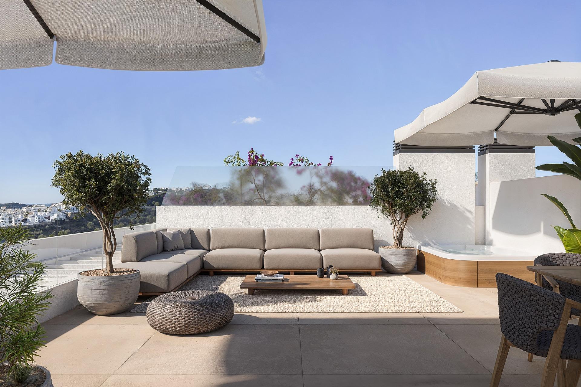 New Build Apartments with Sea Views in Balcon de Finestrat, Costa Blanca