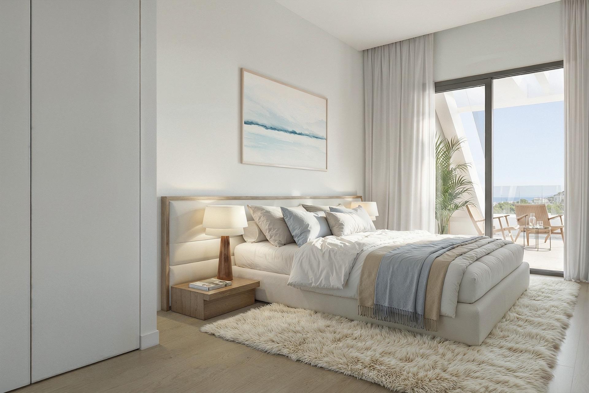 New Build Apartments with Sea Views in Balcon de Finestrat, Costa Blanca