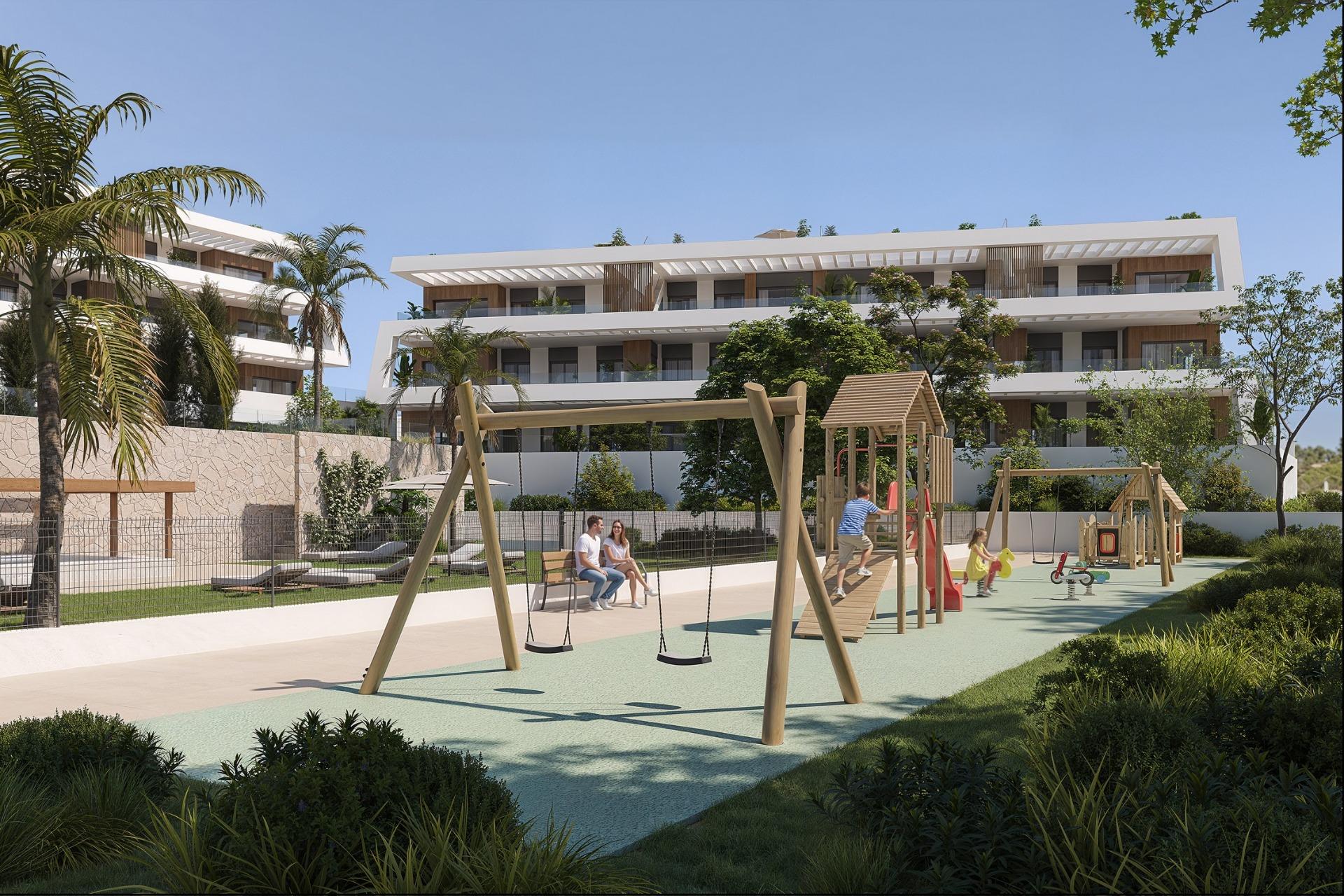 New Build Apartments with Sea Views in Balcon de Finestrat, Costa Blanca