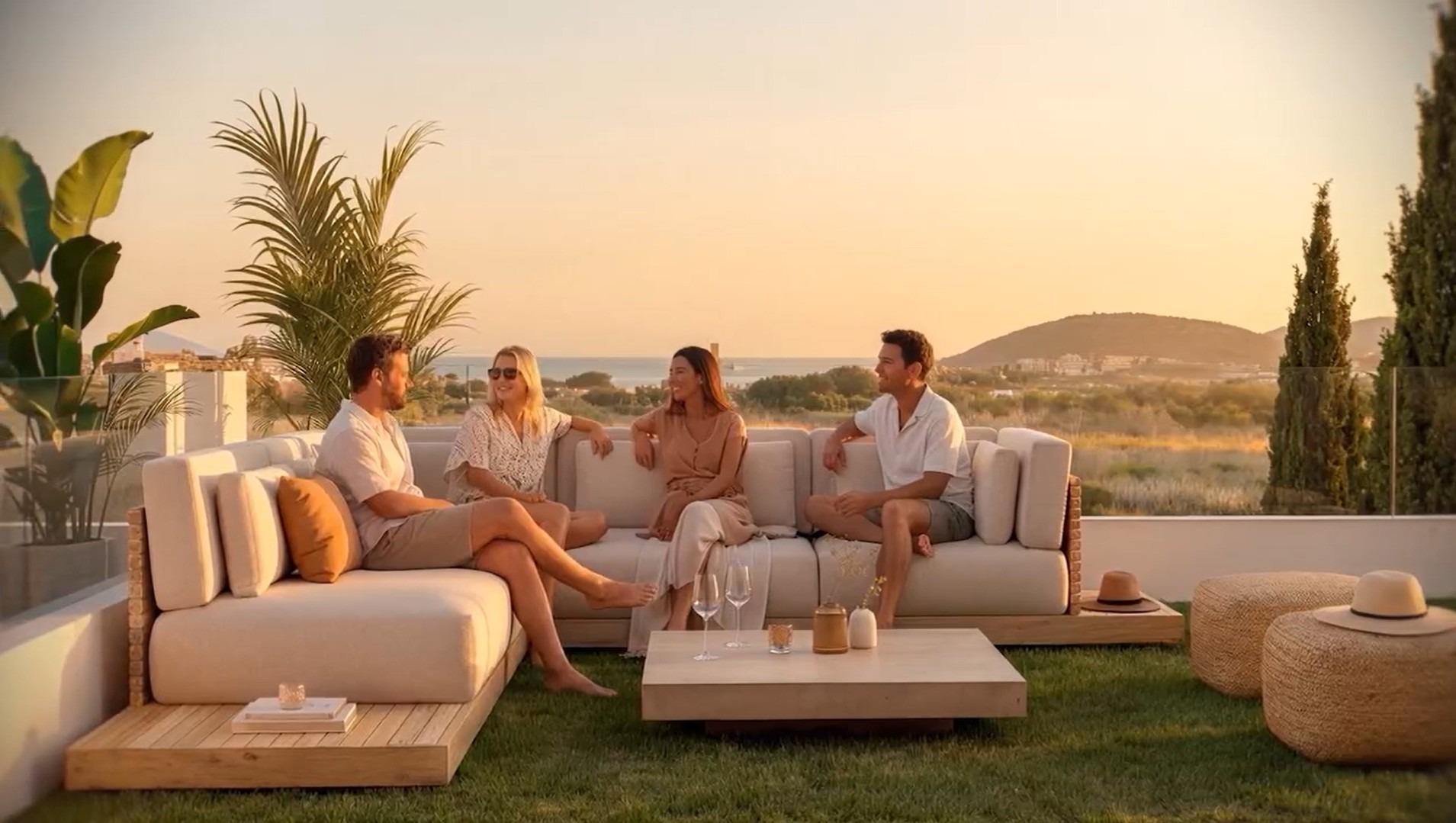 New Build Apartments with Sea Views in Balcon de Finestrat, Costa Blanca